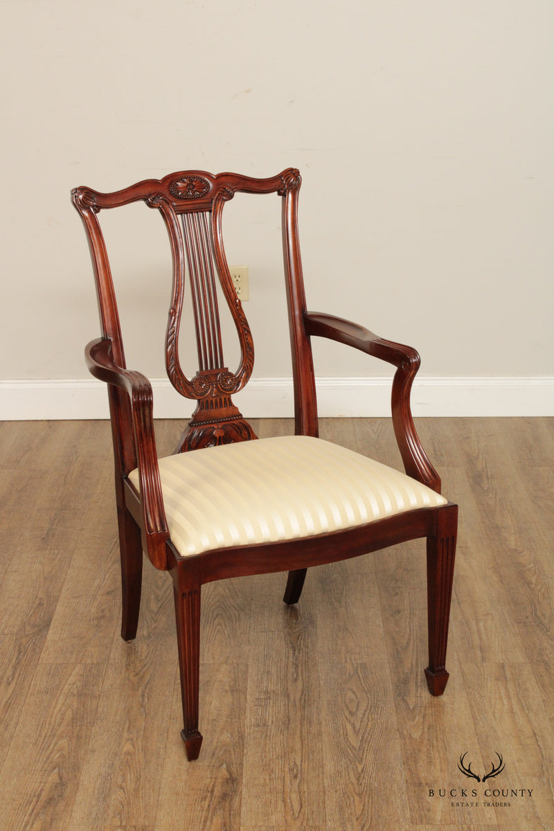 Lyre back dining online chairs