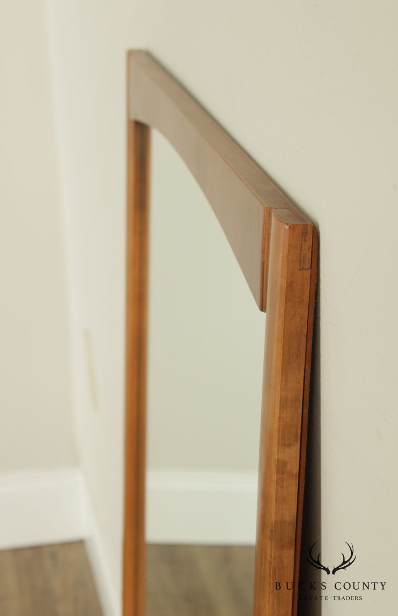 Mid Century Modern Wood Frame Mirror