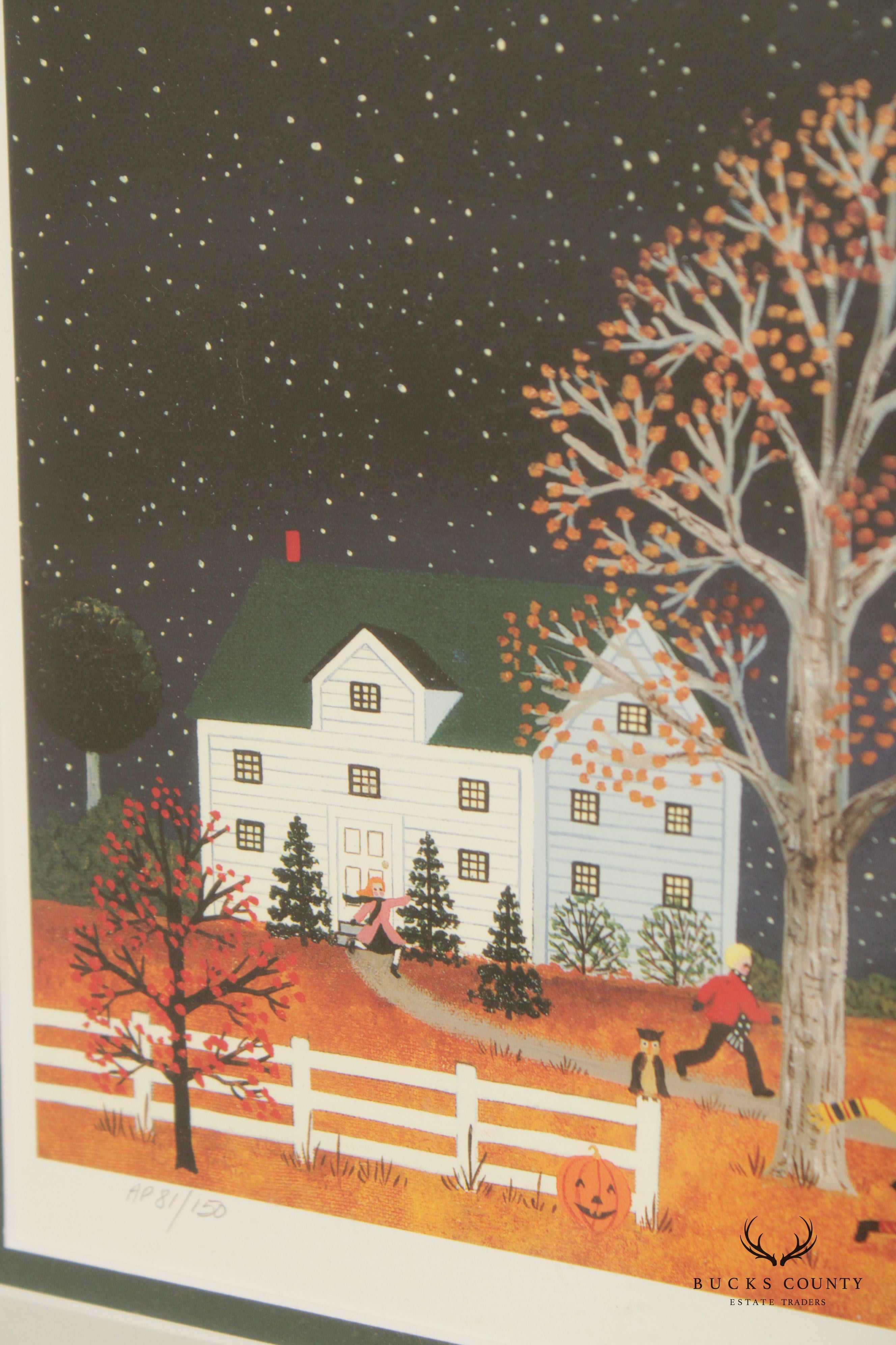 Jane Wooster Scott 'Autumn Eve' Limited Edition Art Print