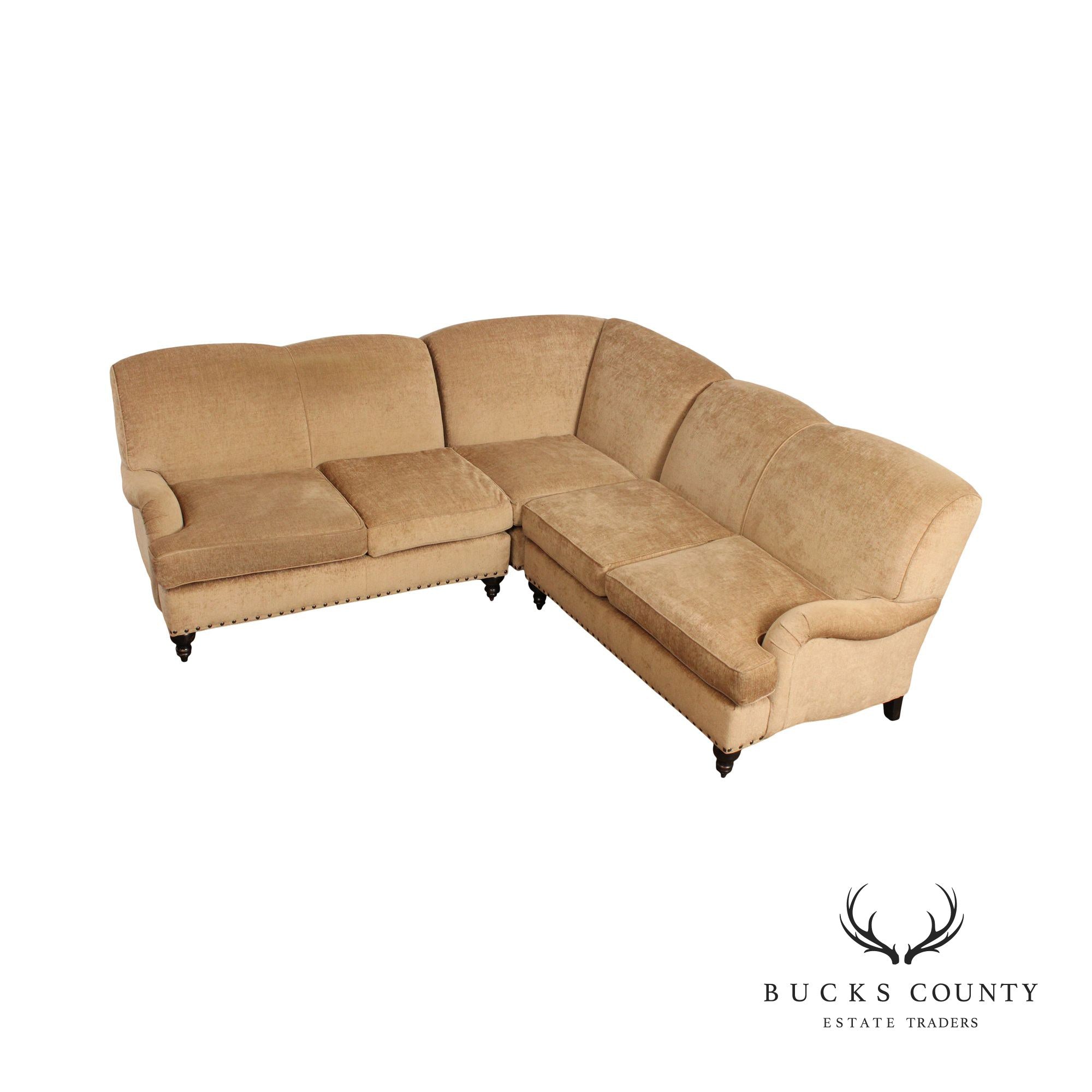 Arhaus Contemporary Corner Sectional Sofa