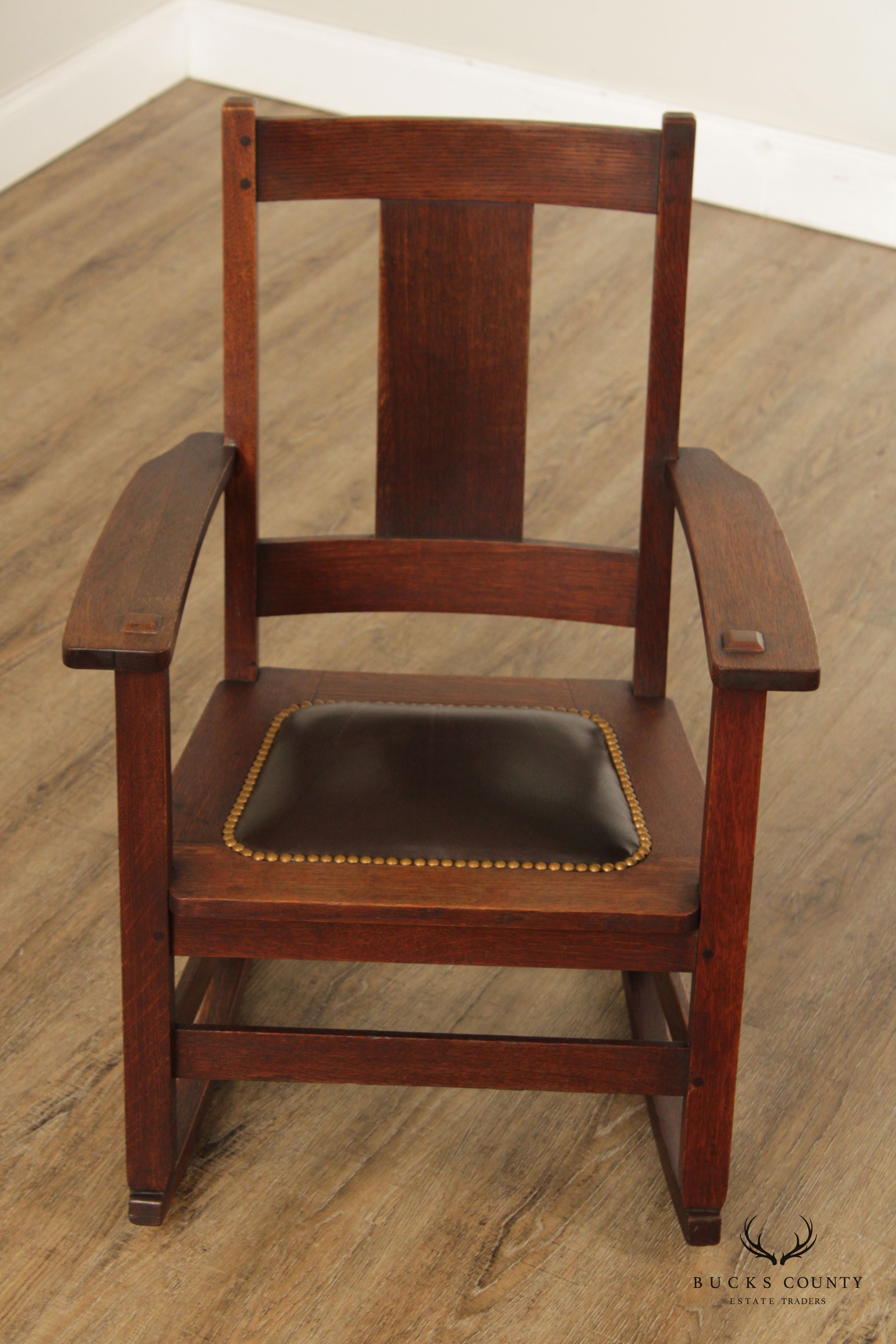 Limbert Antique Mission Oak Rocker