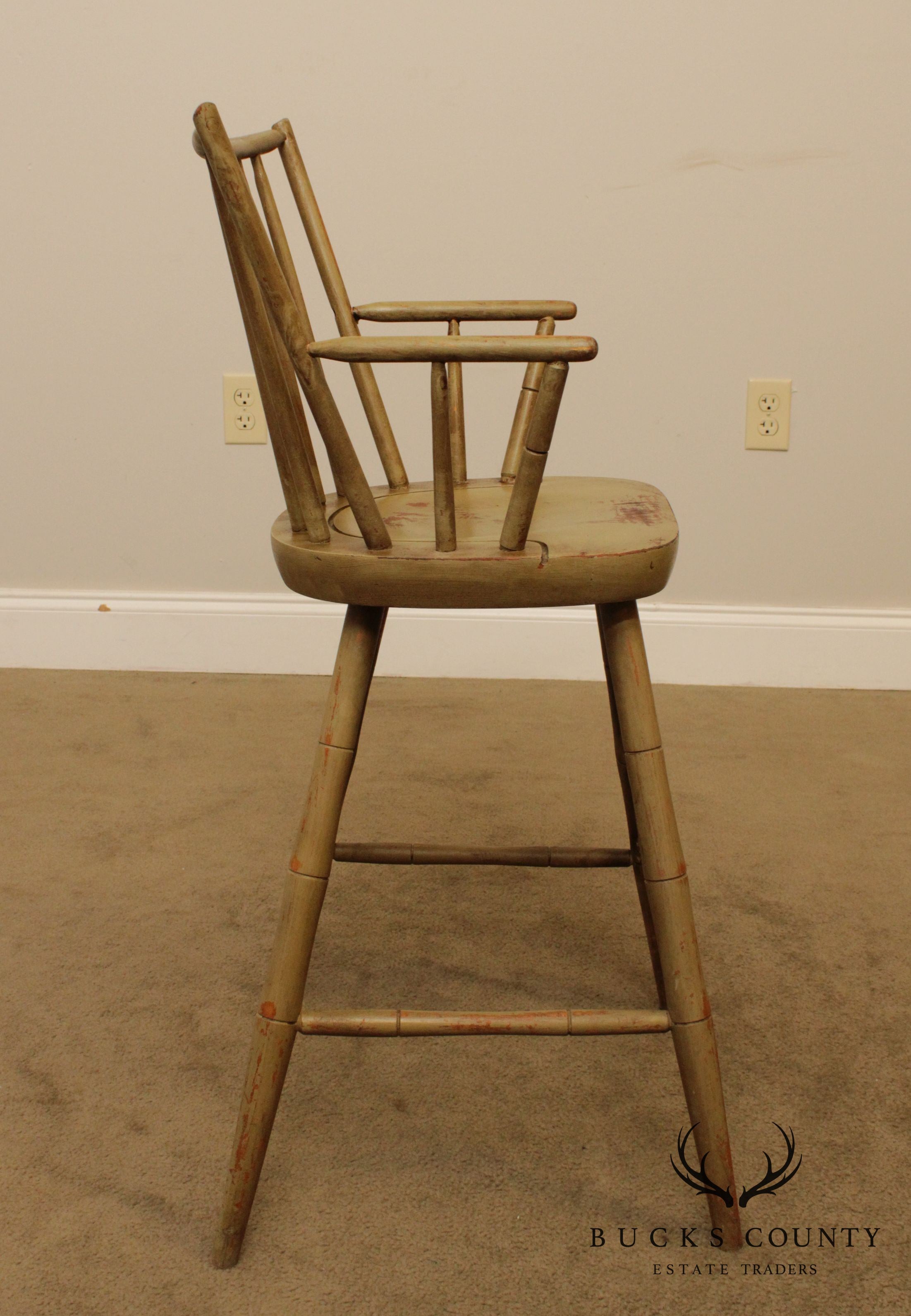 Cohasset Colonials Quality Reproduction Windsor High Chair