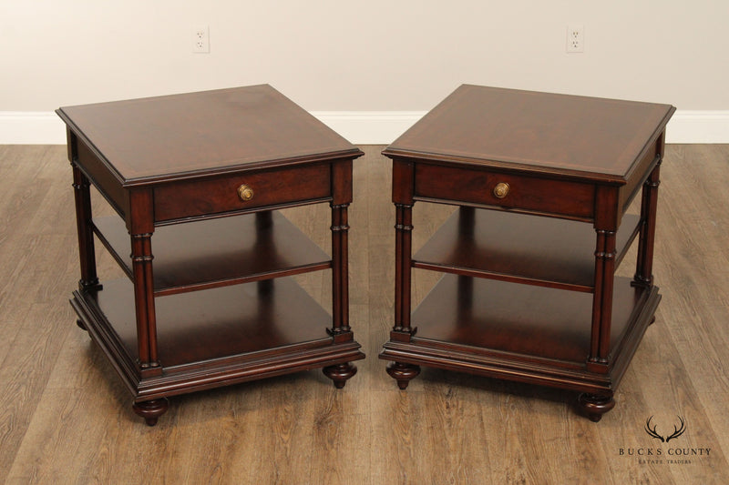 Stanley Furniture Pair of 'Vivant' Side Tables