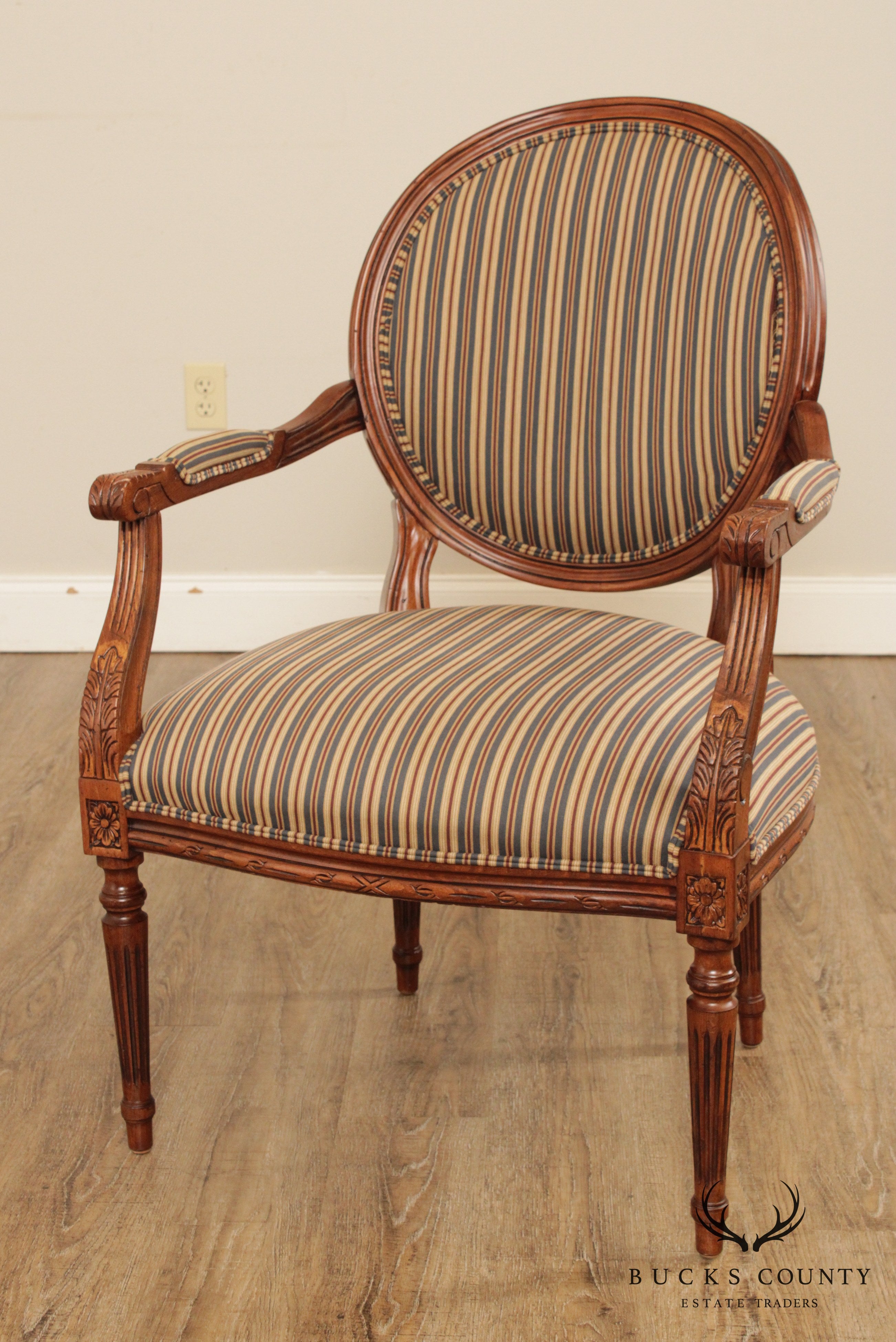 Ethan Allen French Louis XVI Style Armchair