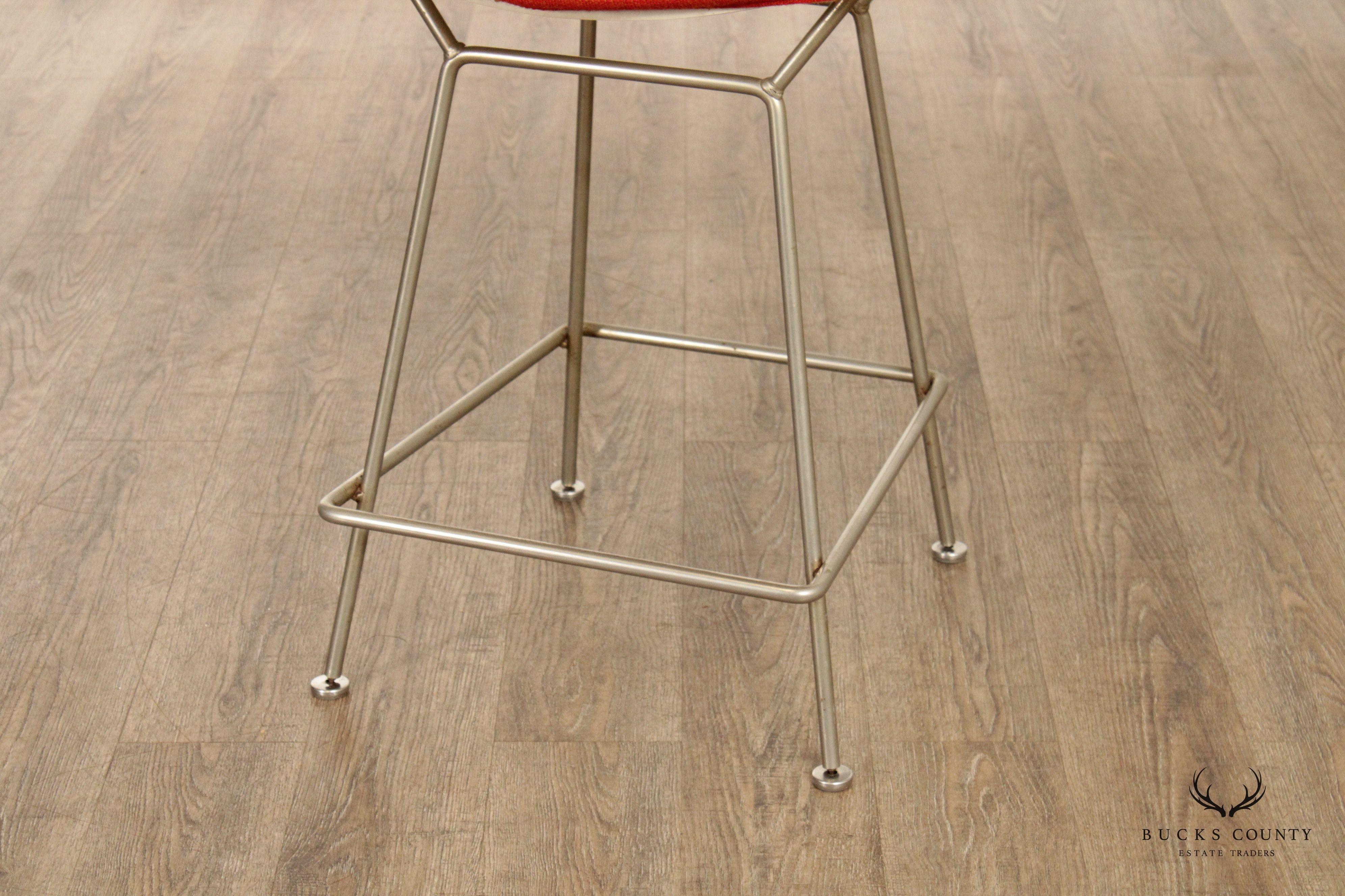 Harry Bertoia for Knoll Mid Century Modern Counter Stool