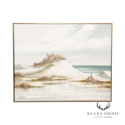 Lee Reynolds Coastal Beach Landscape Large Original Painting