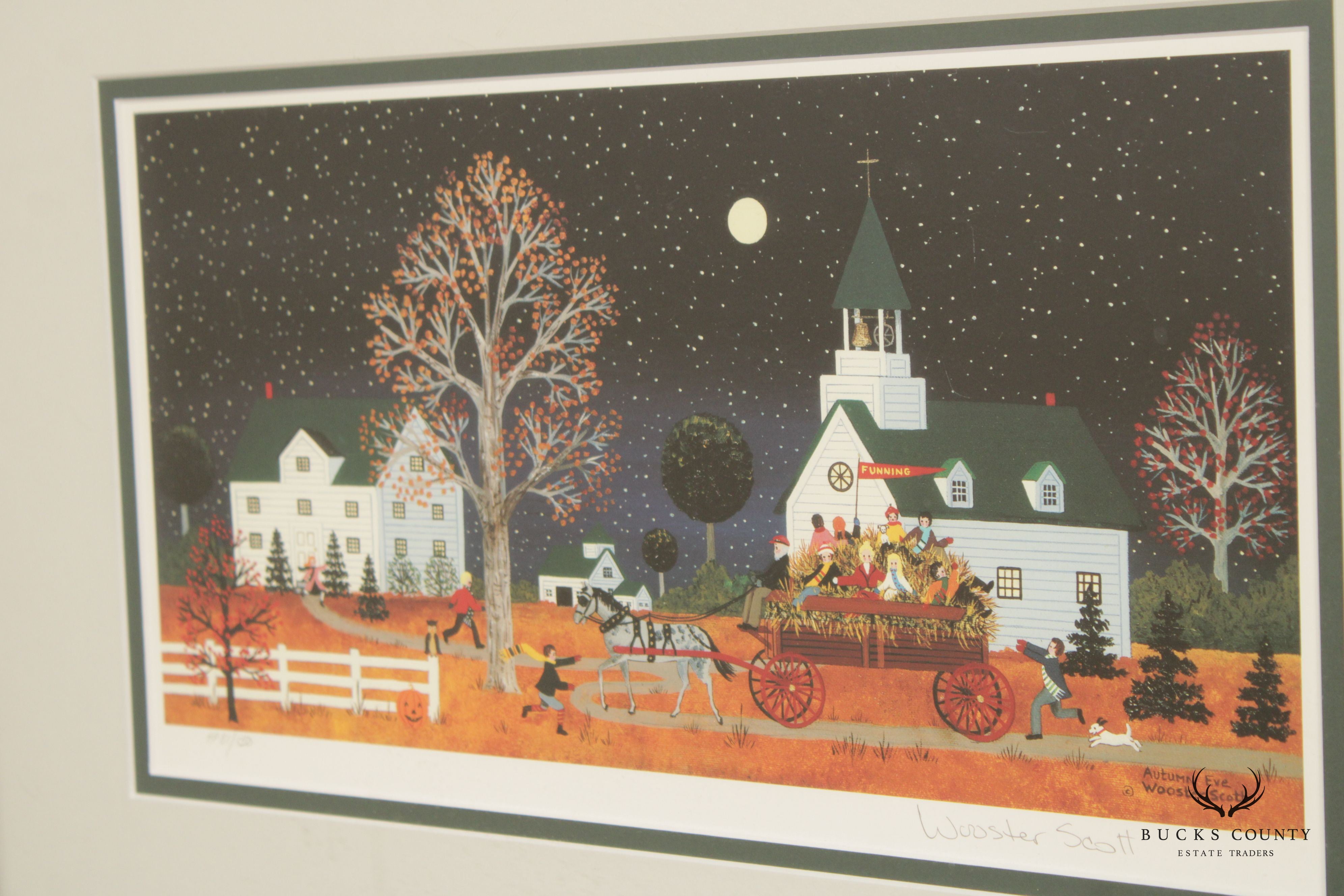 Jane Wooster Scott 'Autumn Eve' Limited Edition Art Print