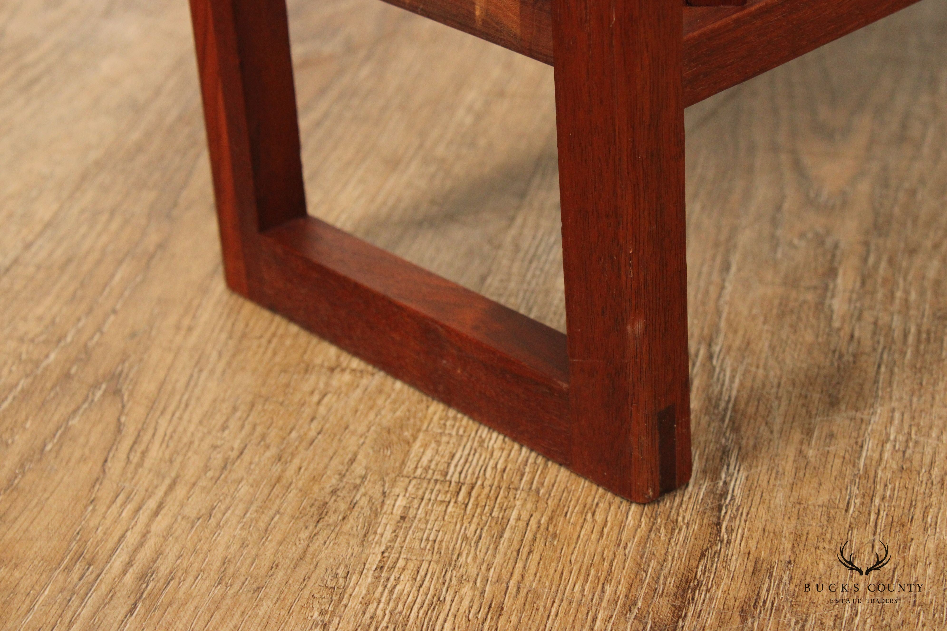 Danish Modern Pair of Teak Magazine Stands