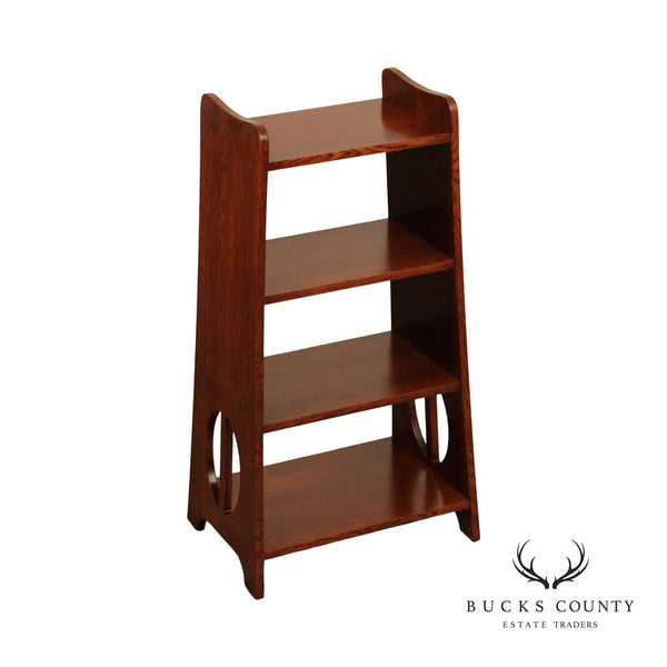 Stickley Mission Collection Oak Limbert Magazine Stand Bookcase