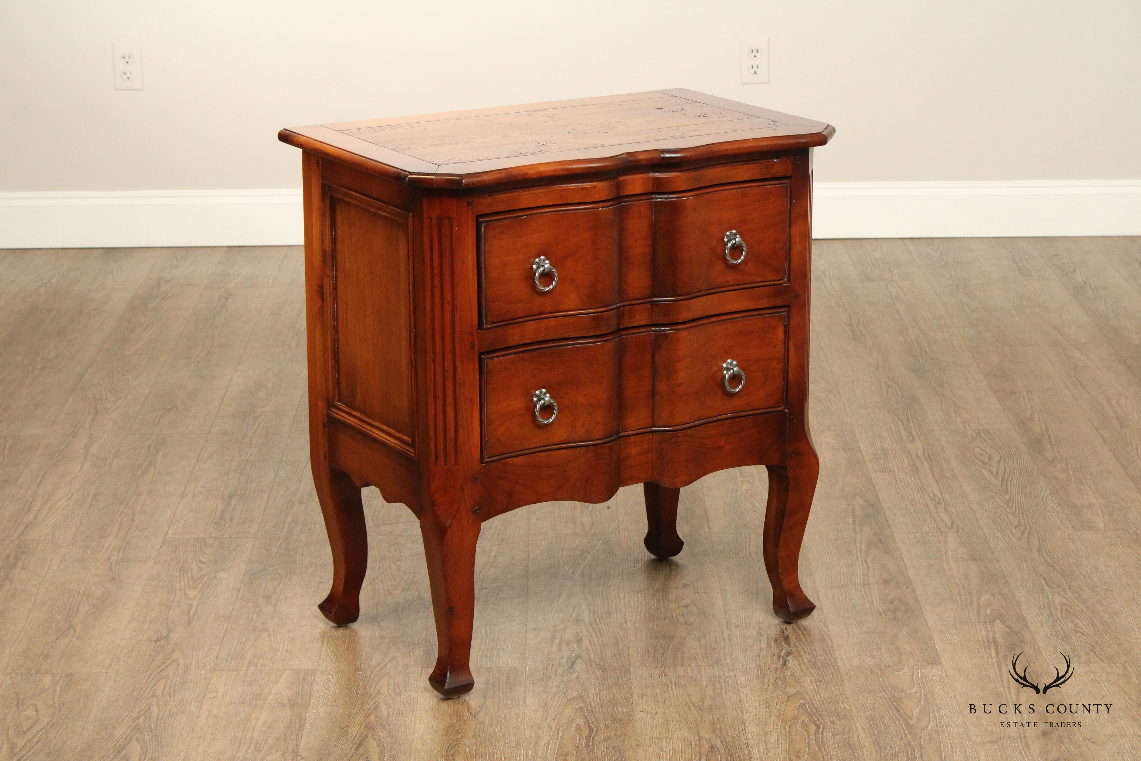 Henry Venables French Country Style Oak Nightstand