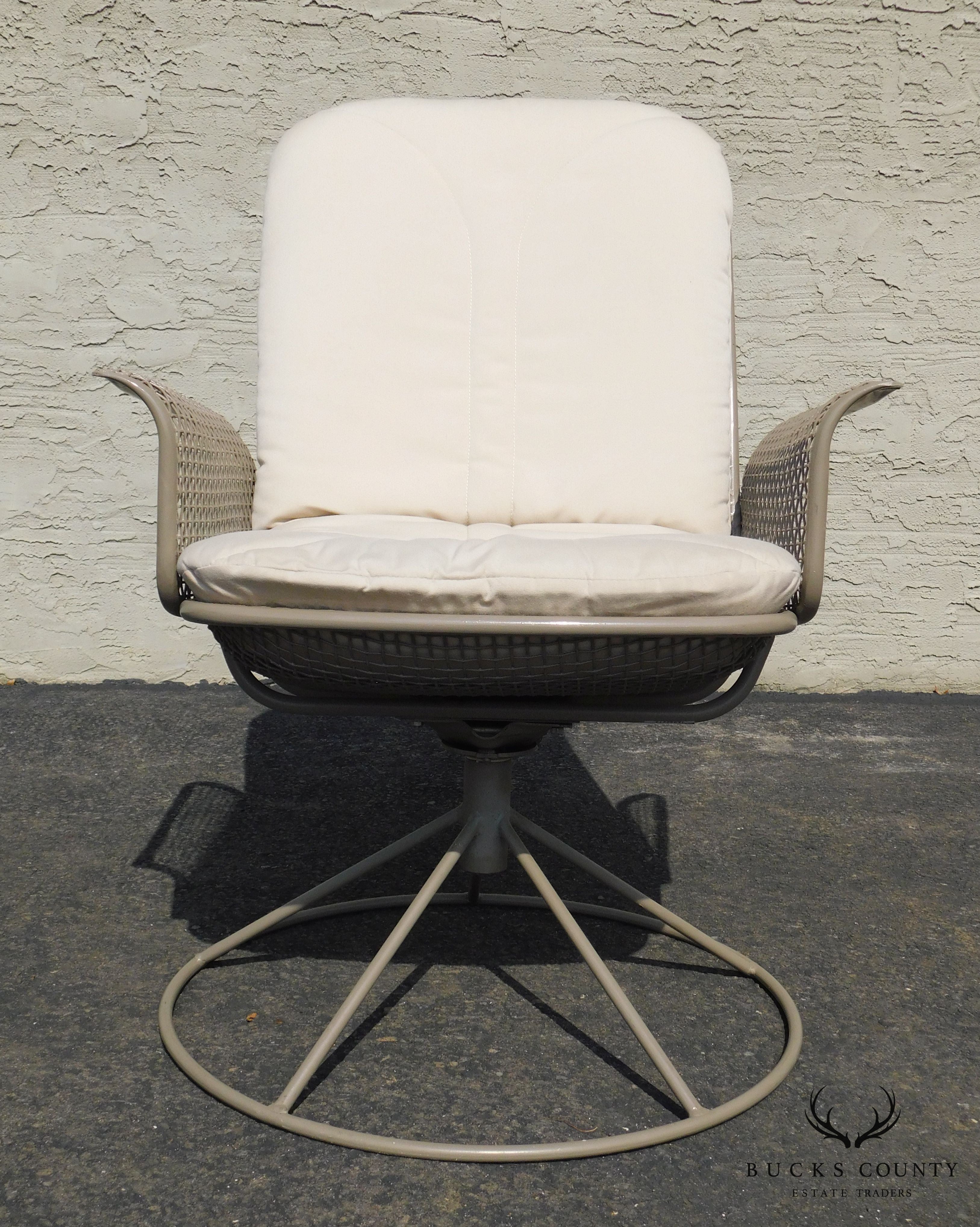 Woodard Sculptura Swivel Rocking Patio Armchair