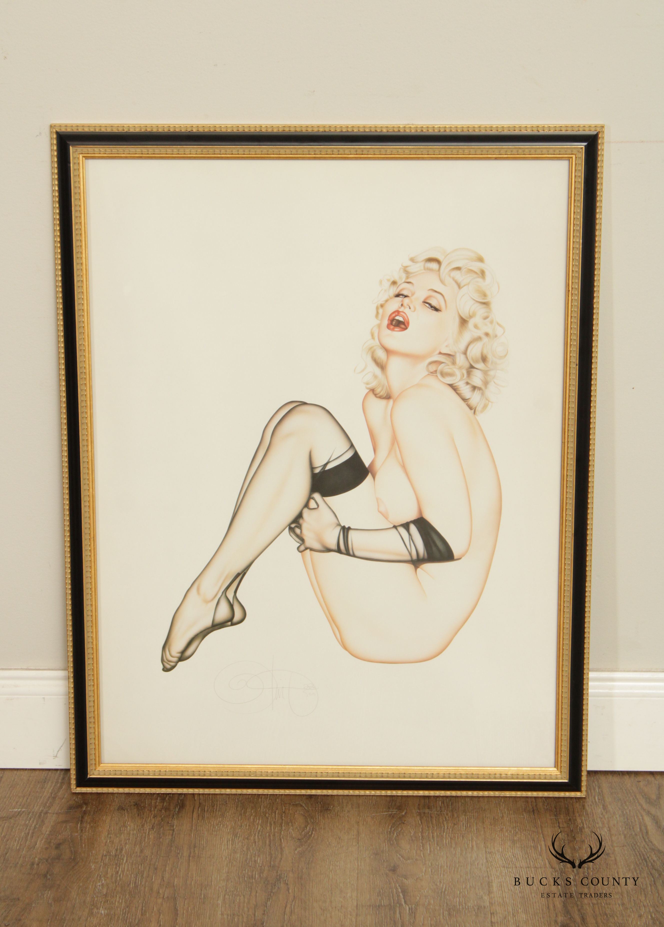 Olivia De Berardinis 'Sugar Puss' Pinup Lithograph Print