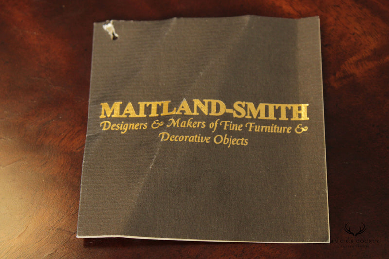 Maitland Smith Hepplewhite Style Mahogany Sideboard