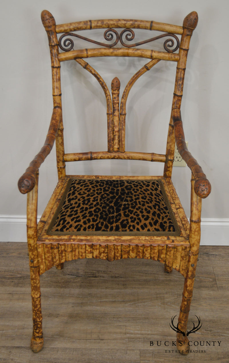 Antique 19th Century English Victorian Armchair