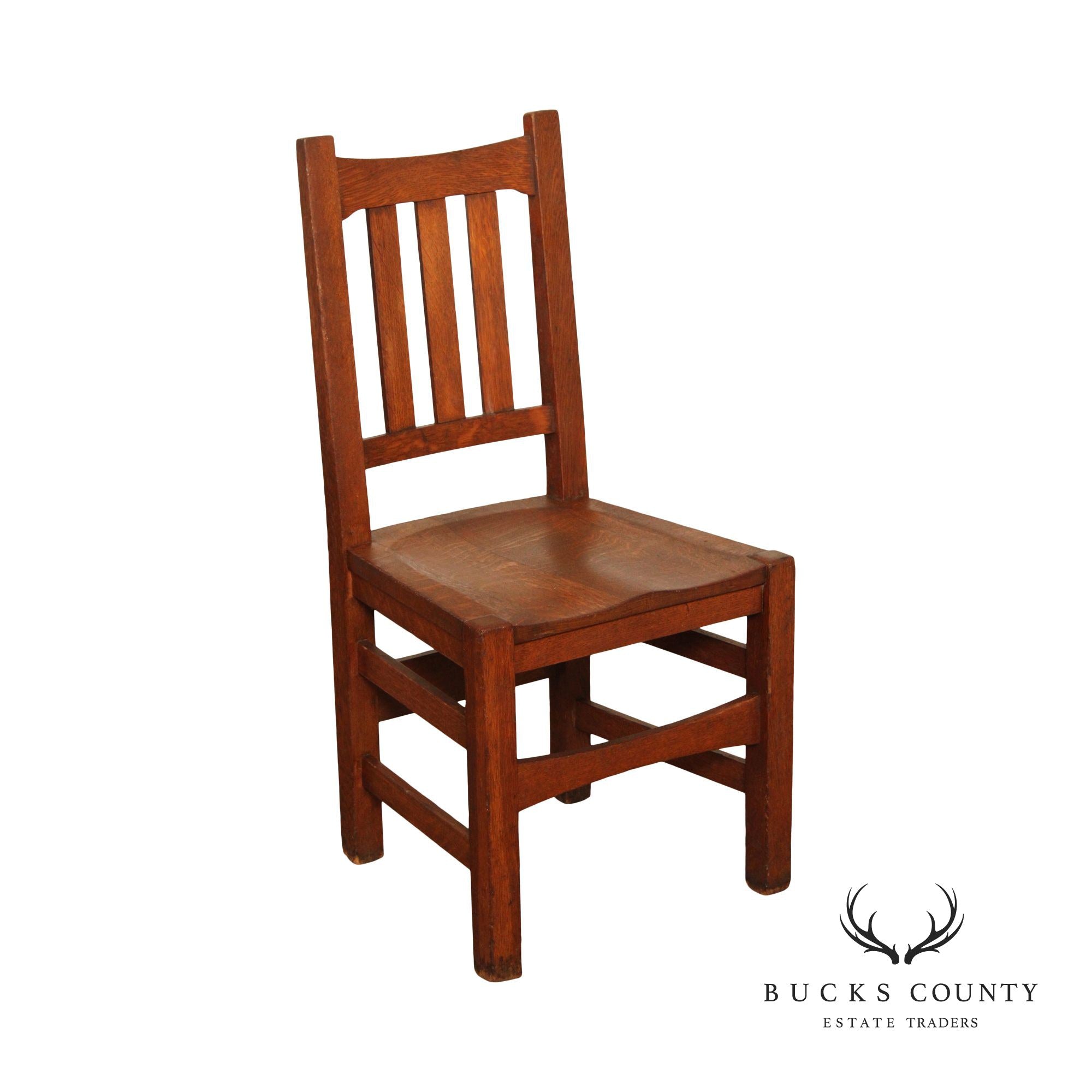 Stickley Brothers Quaint Furniture Mission Oak Side Chair