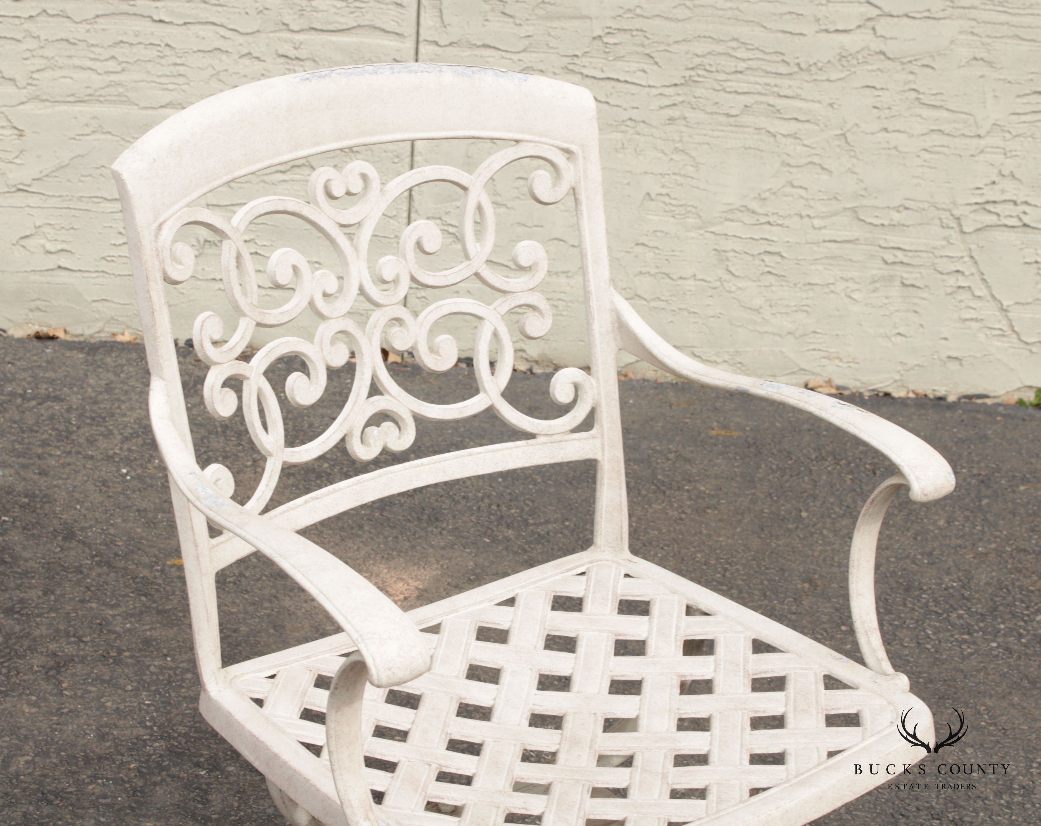 Vintage Hanover Garden Patio Cast Aluminum Bistro Set