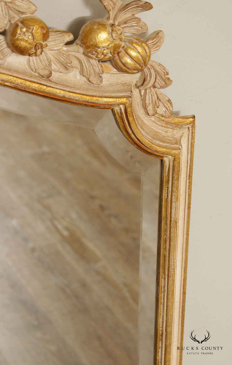 Chelini Giovannini Italian Neoclassical Style Beveled Wall Mirror