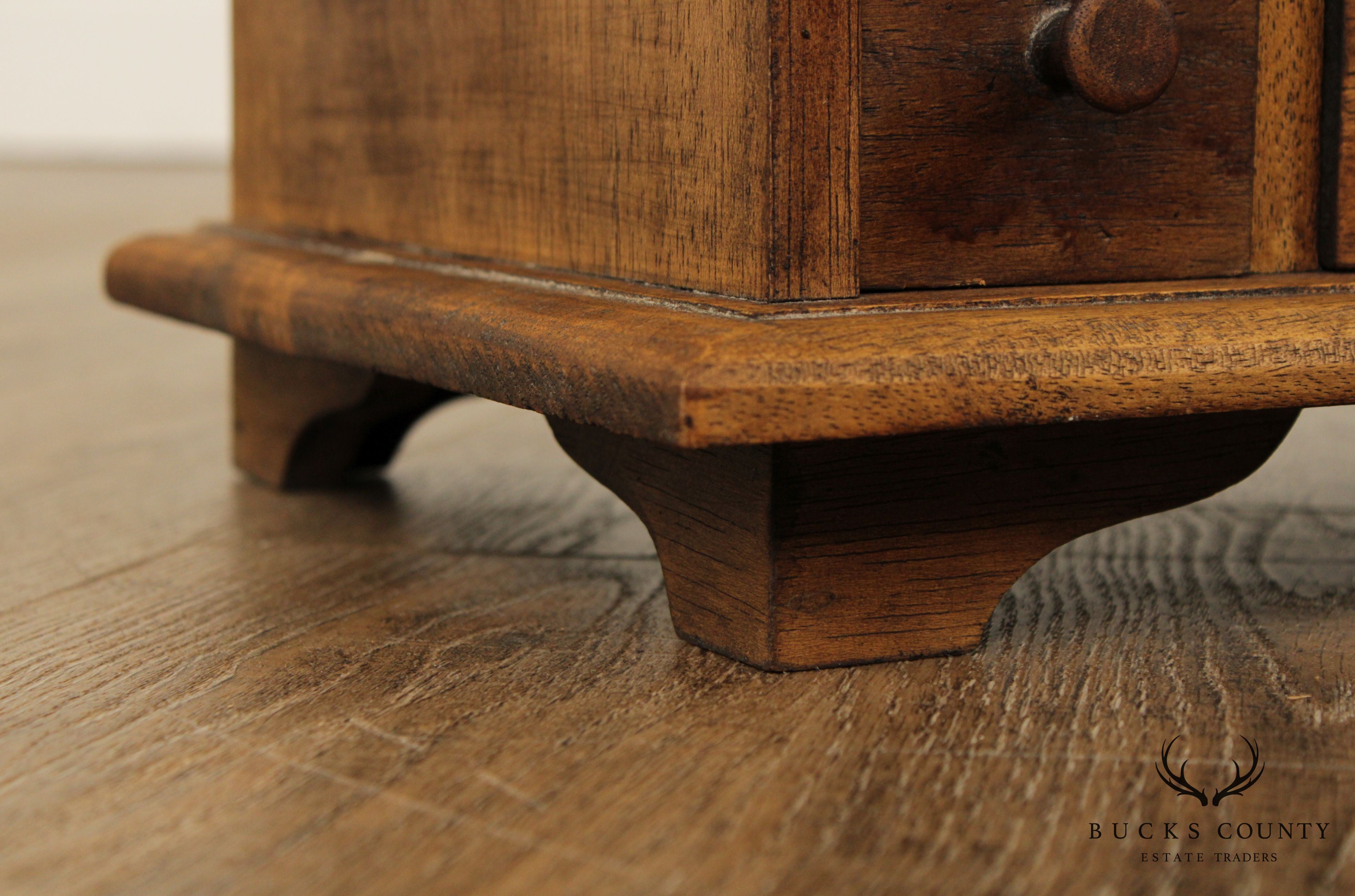 Vintage 18 Drawer Hardwood Apothecary Chest