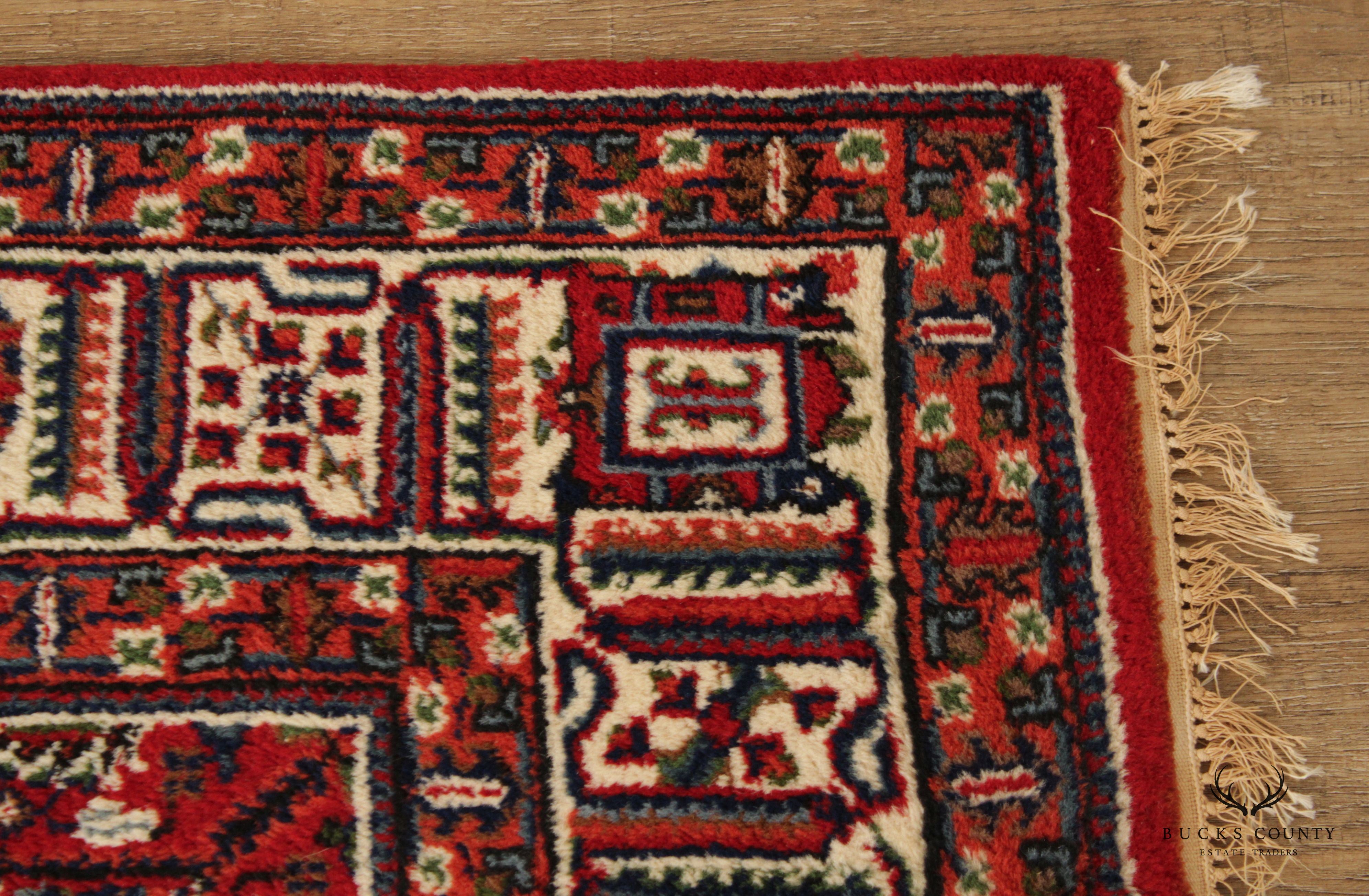 Quality Hand Tied Vintage Persian Area Rug, 10' x 6'