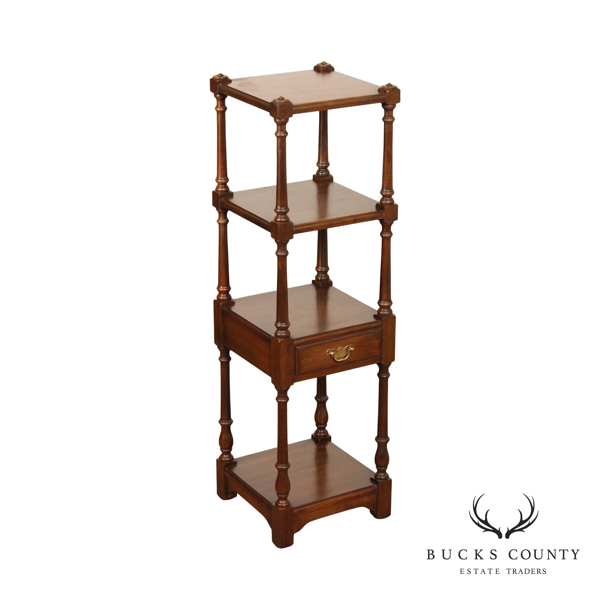 Pennsylvania House Limited Edition Vintage Cherry Four Tier Etagere Bookstand