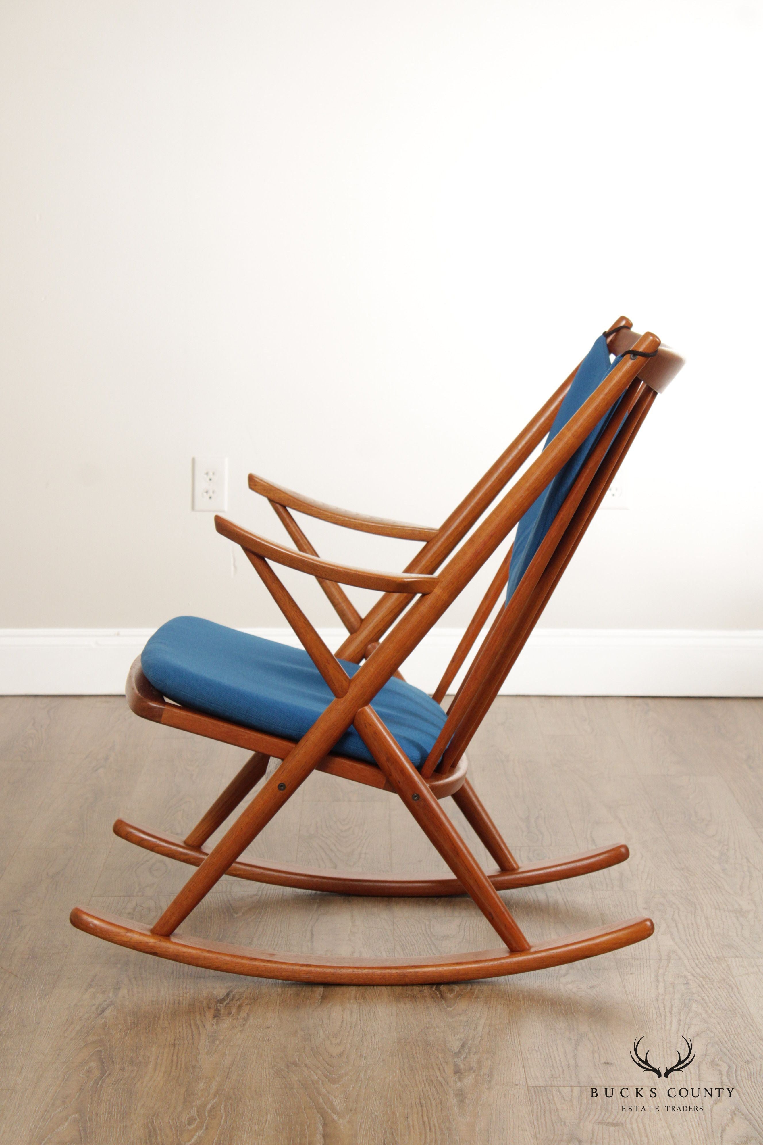 Bramin Møbler Danish Modern Teak Rocker