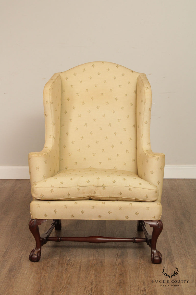 Kittinger Historic Newport Chippendale Style Wing Chair