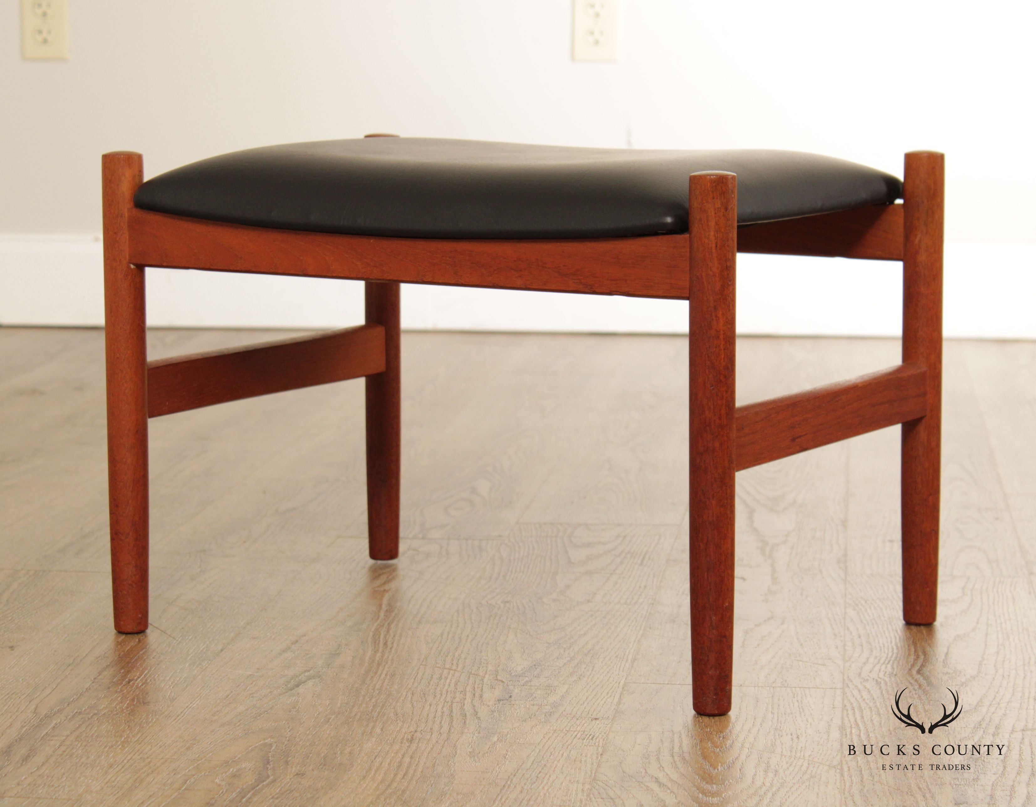 Spøttrup Danish Modern Teak Stool