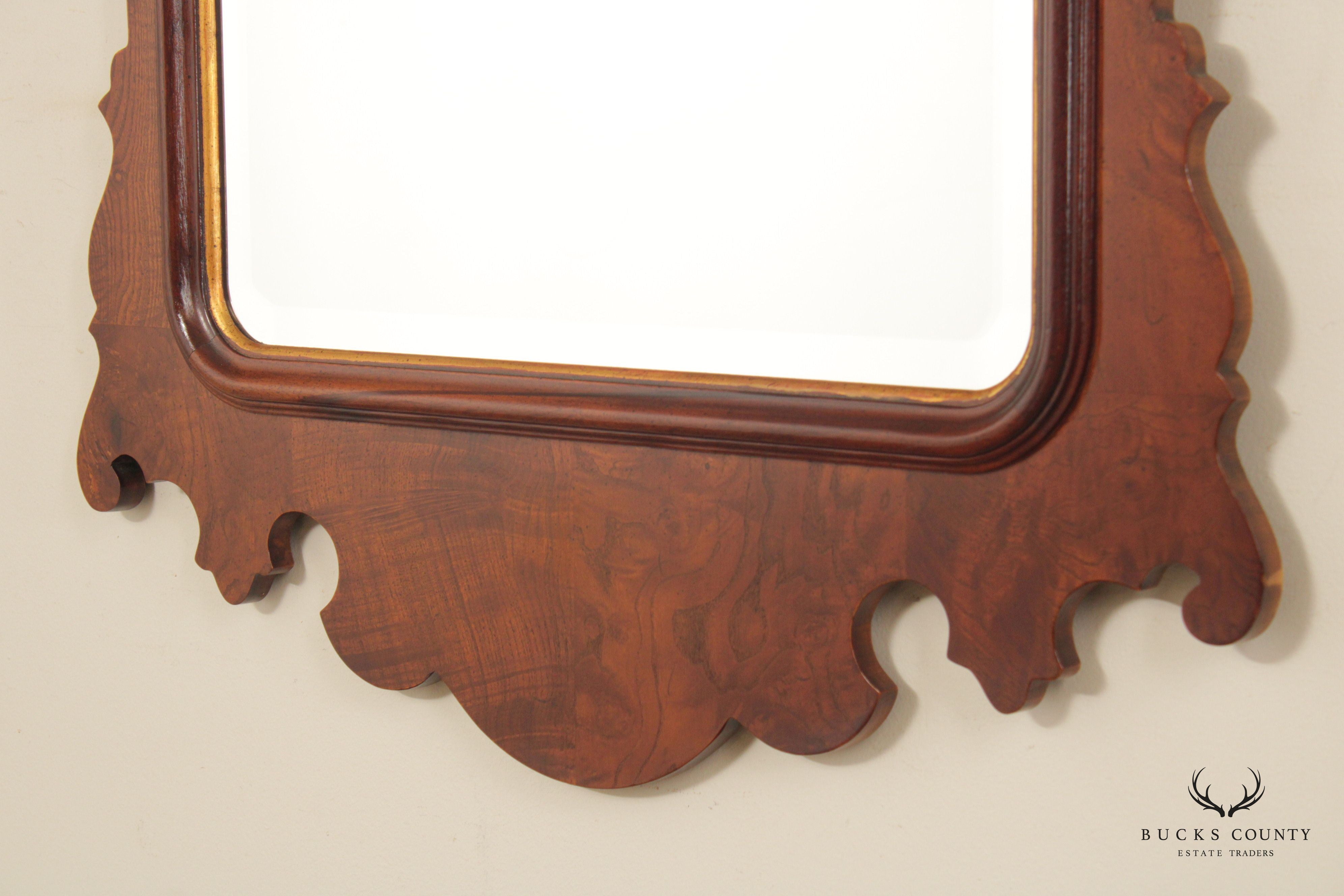 Henredon Chippendale Style Carved Mahogany 'Aston Court' Mirror