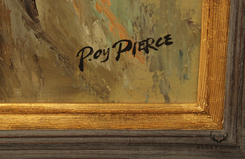 Roy Pierce Original Portrait Oil Painting