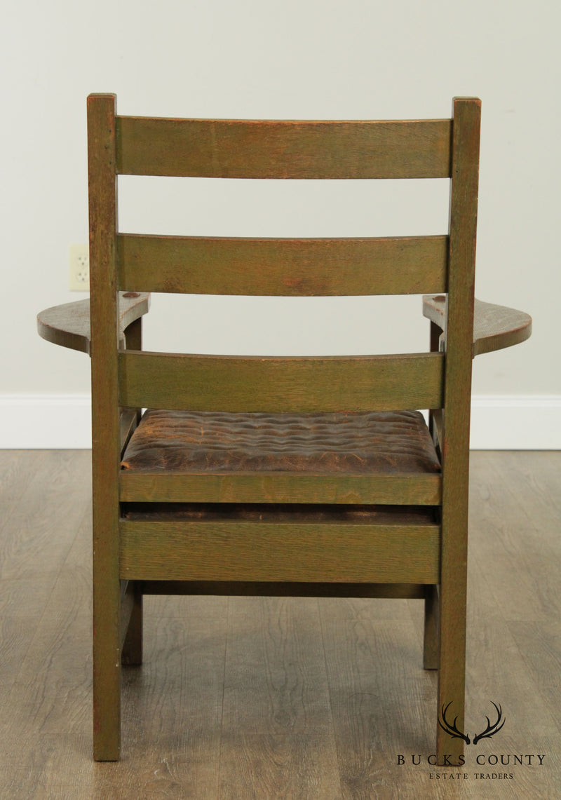 Joseph McHugh Antique Arts & Crafts Armchair