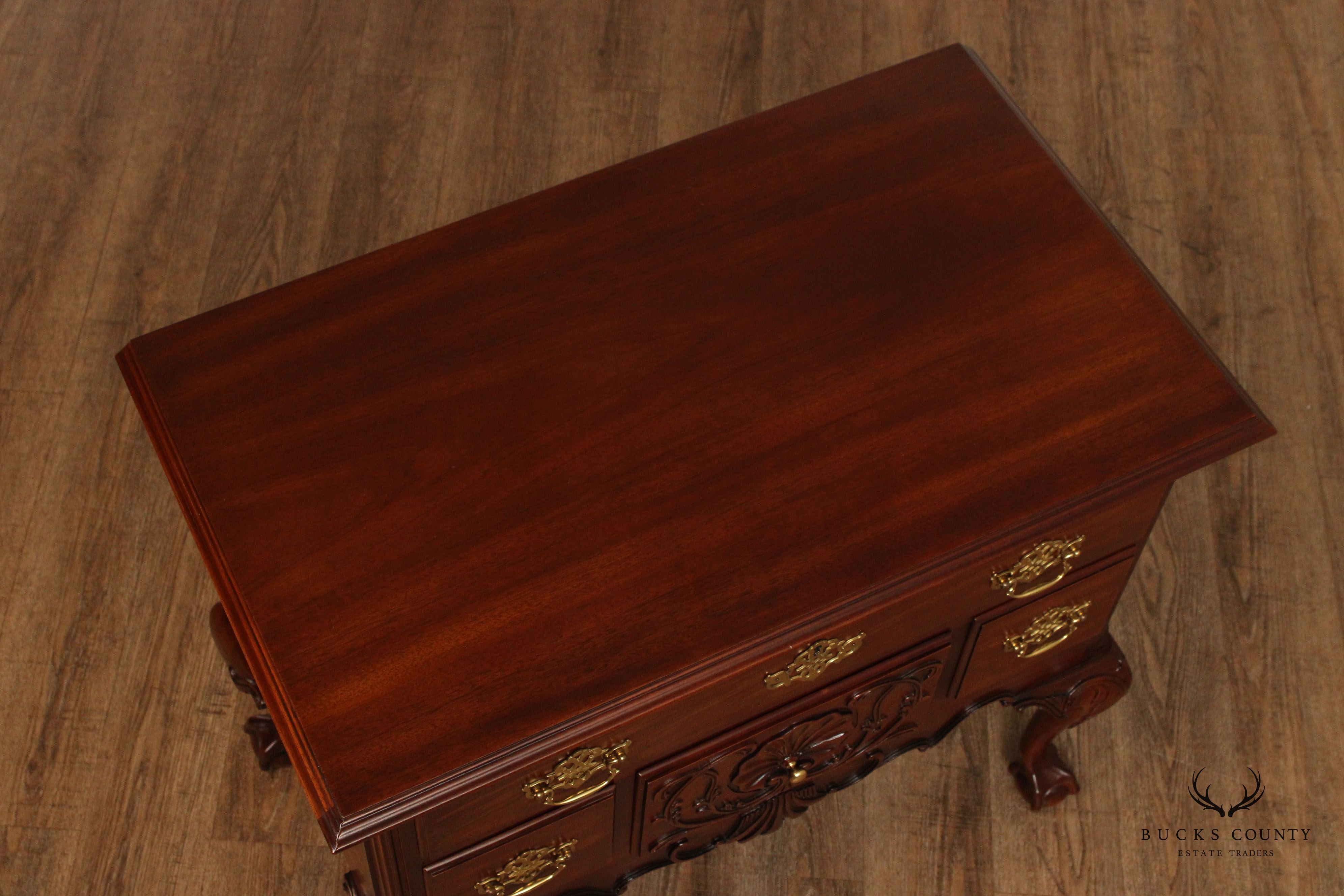 Councill Craftsmen Chippendale Style Mahogany Lowboy