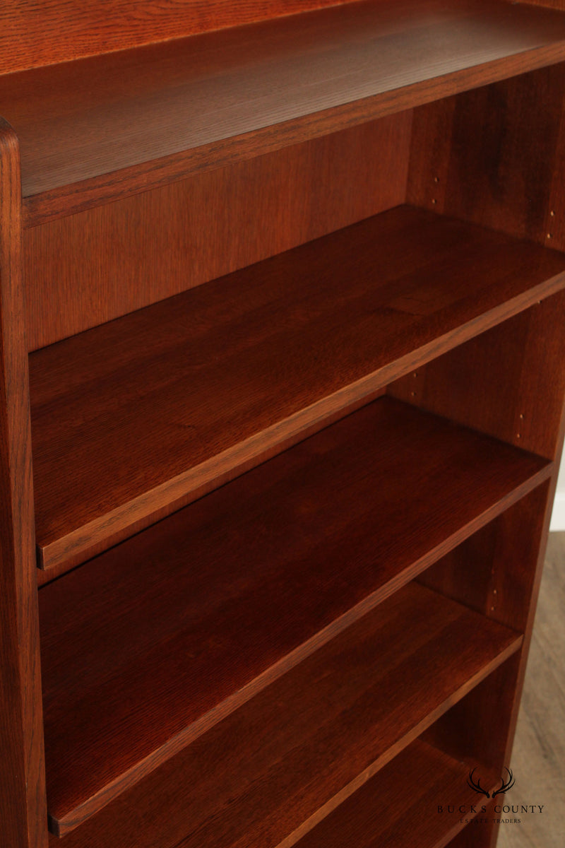 Stickley Mission Collection Oak Tall Bookcase (A)