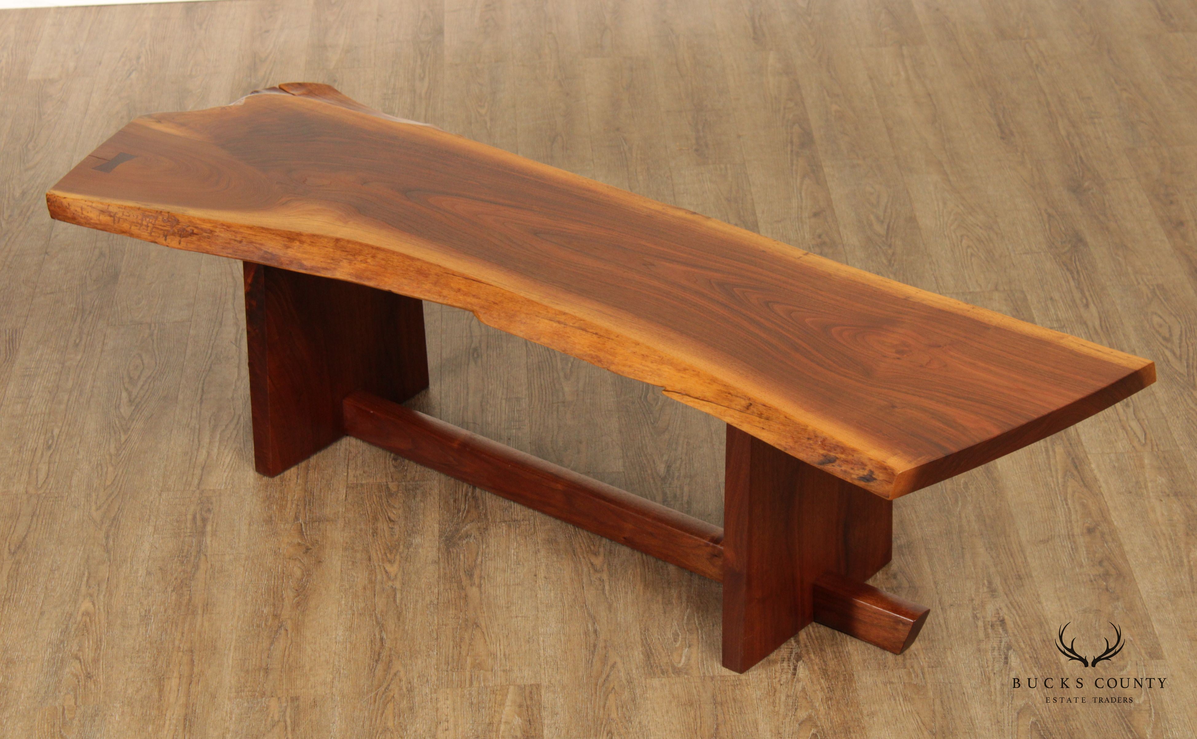 Mira Nakashima Studio Crafted Walnut Bench Or Coffee Table