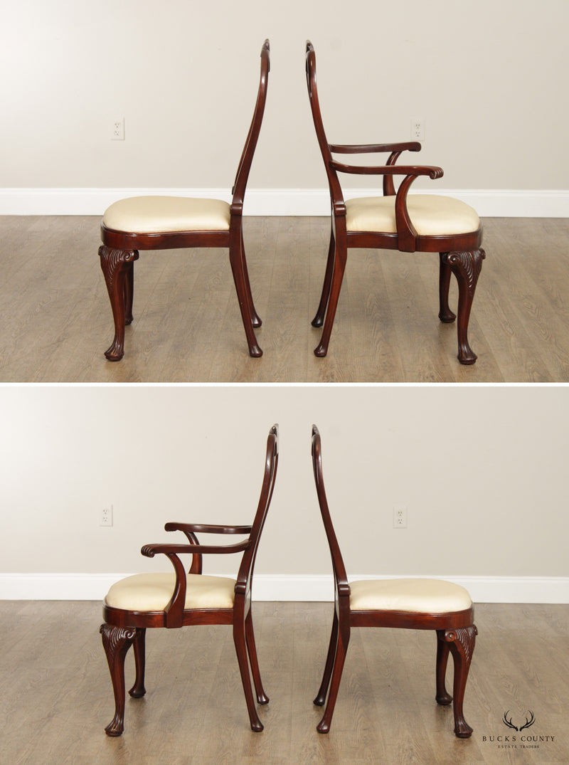Baker Furniture Historic Charleston Collection Set of Six Mahogany Dining Chairs