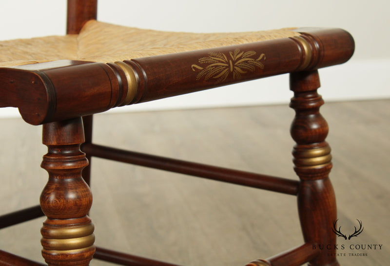 Hitchcock Norman Rockwell "Freedom of Worship" Limited Edition Side Chair