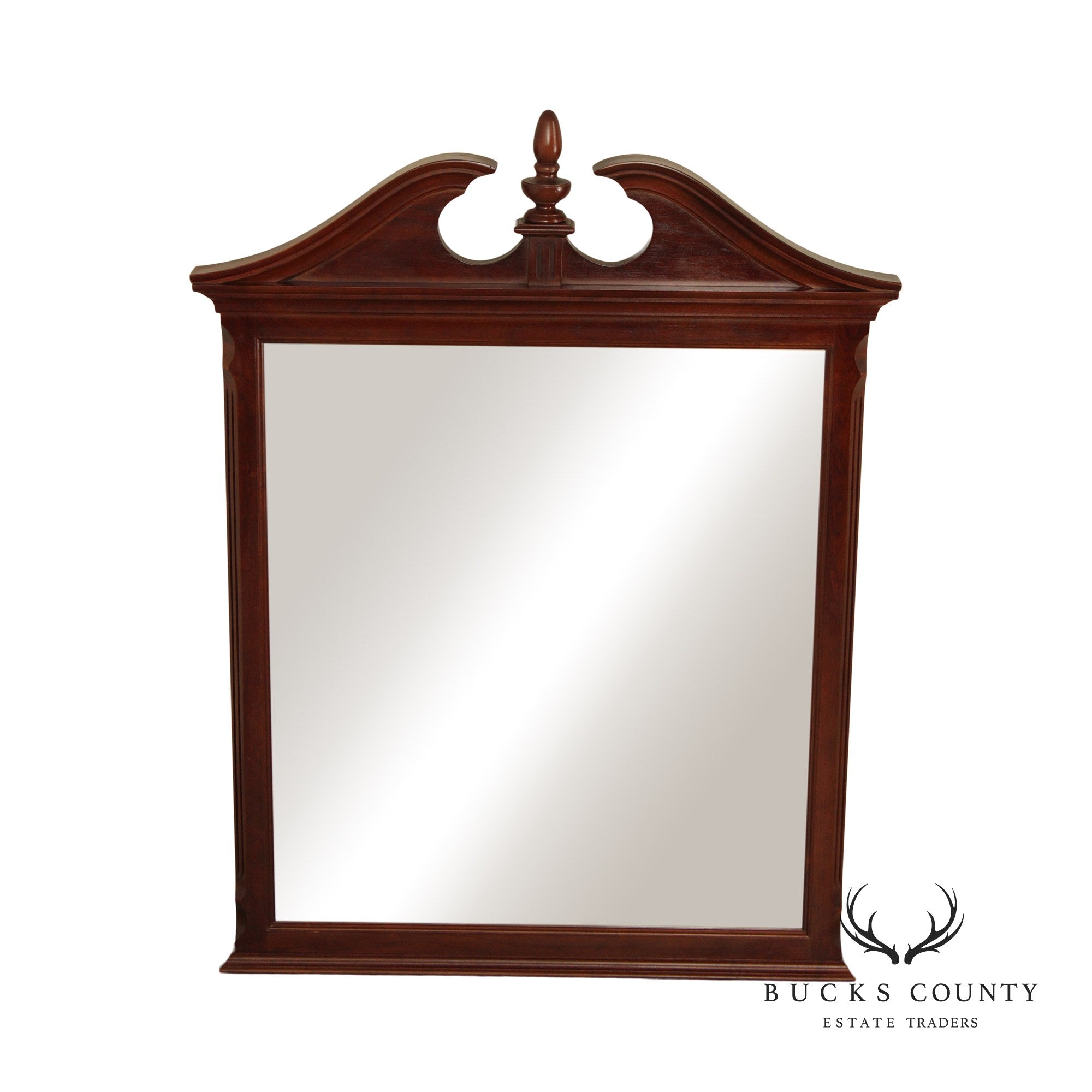 Pennsylvania House Traditional Cherry Beveled Wall Mirror