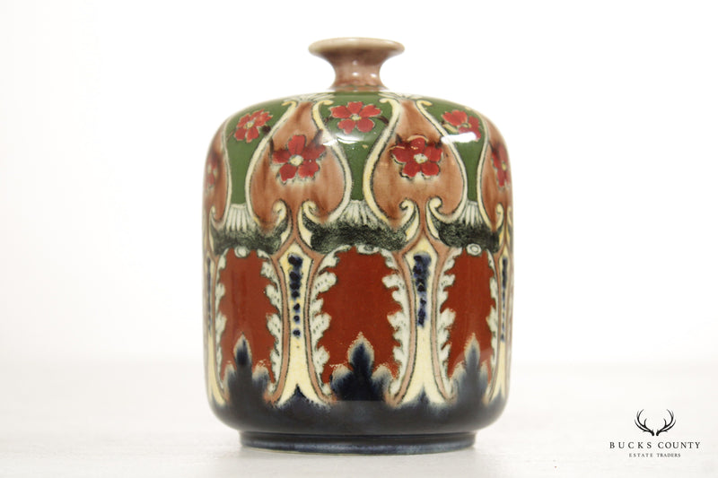 Royal Bonn Art Nouveau 'Old Dutch' Hand-Painted Vase