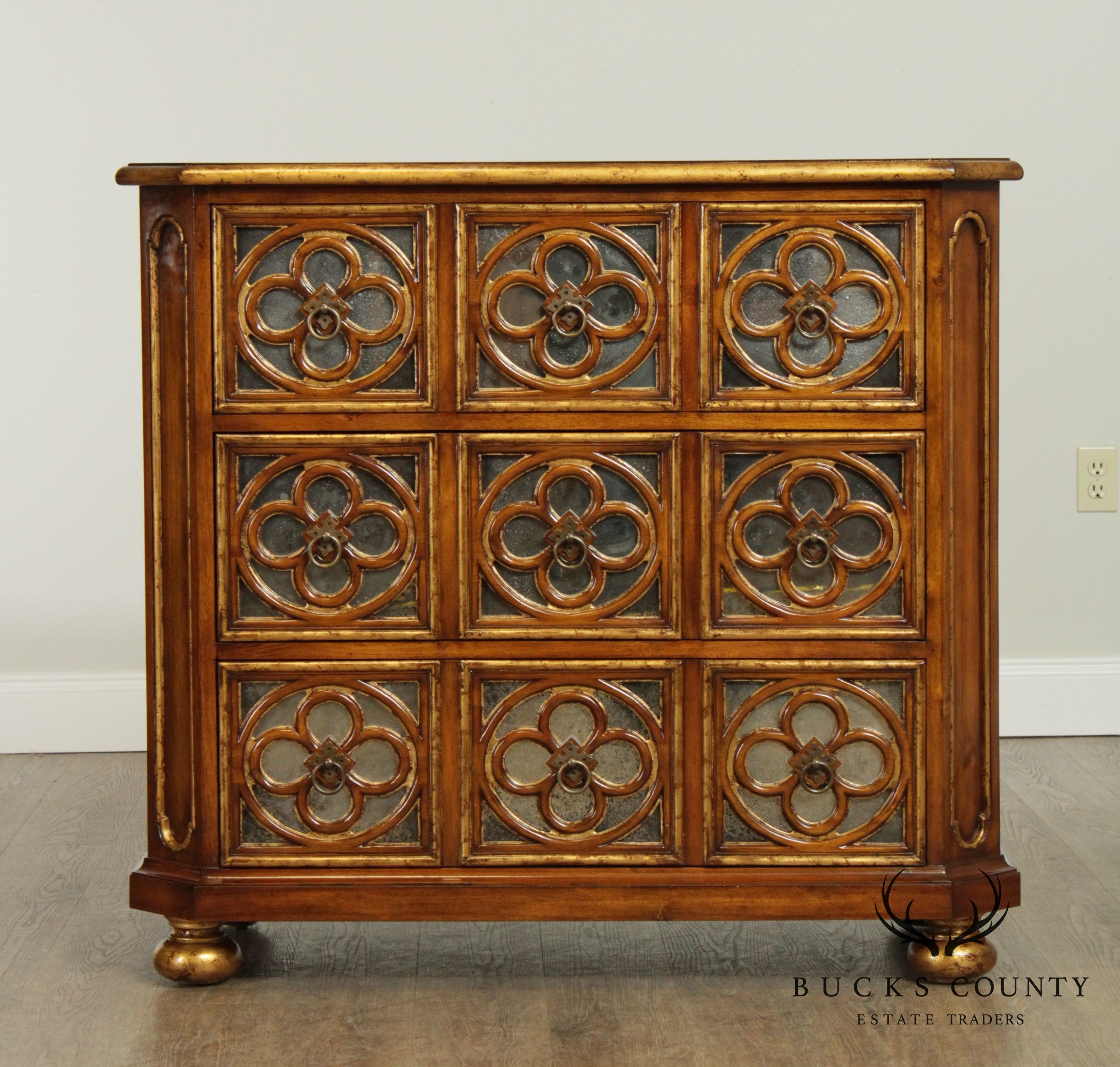 John- Richard Spanish Baroque Style 3 Drawer Chest