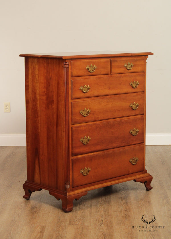 Stickley Chippendale Style Vintage Cherry High Chest