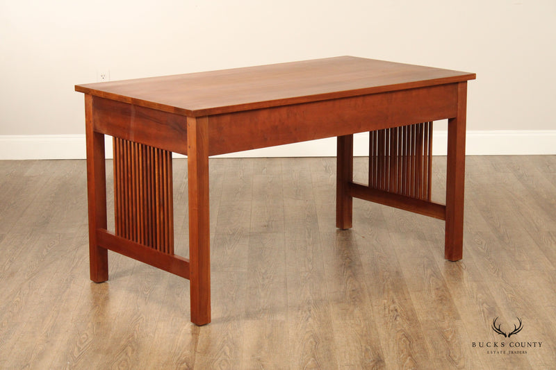Stickley Mission Collection Cherry Spindle Desk