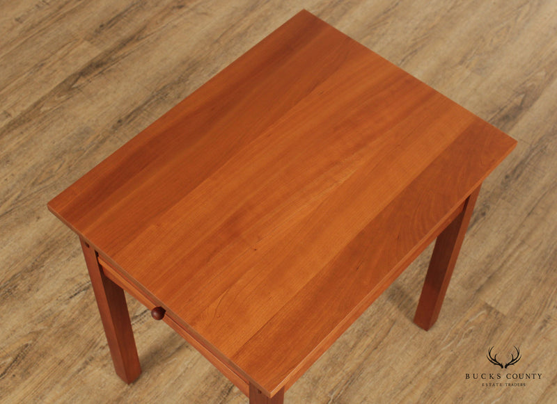 Stickley Mission Collection Cherry Rectangular End Table
