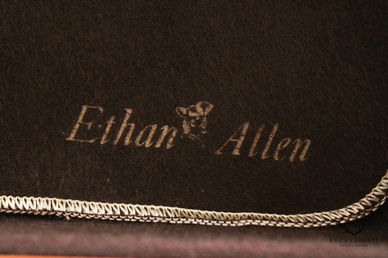 Ethan Allen 'Georgian Court' Cherry Silver Chest