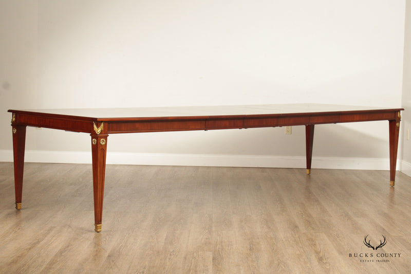 Kindel National Trust Mahogany Extension Banquet Dining Table
