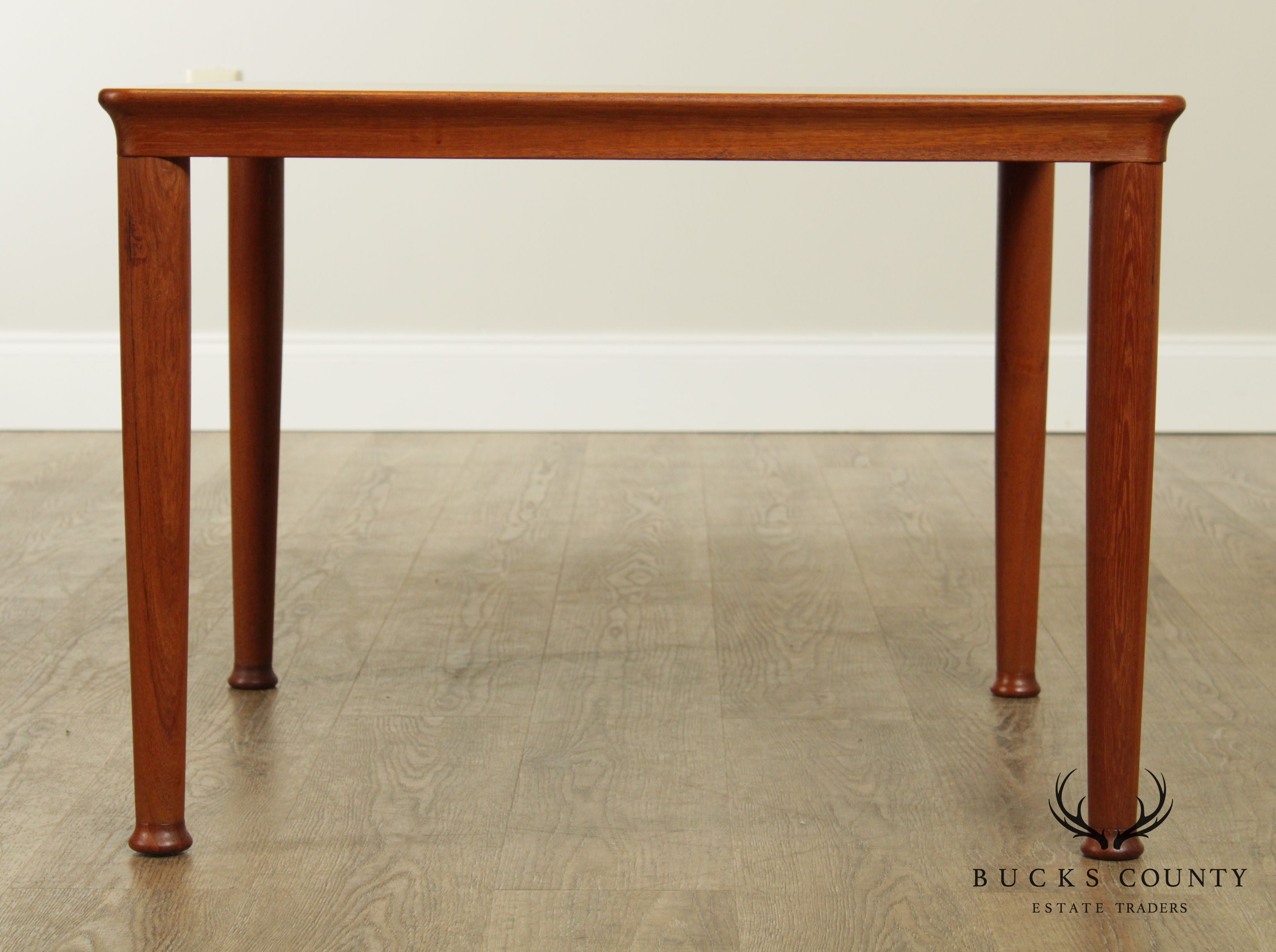 Danish Modern Square Teak Coffee Table Mobelfabrik