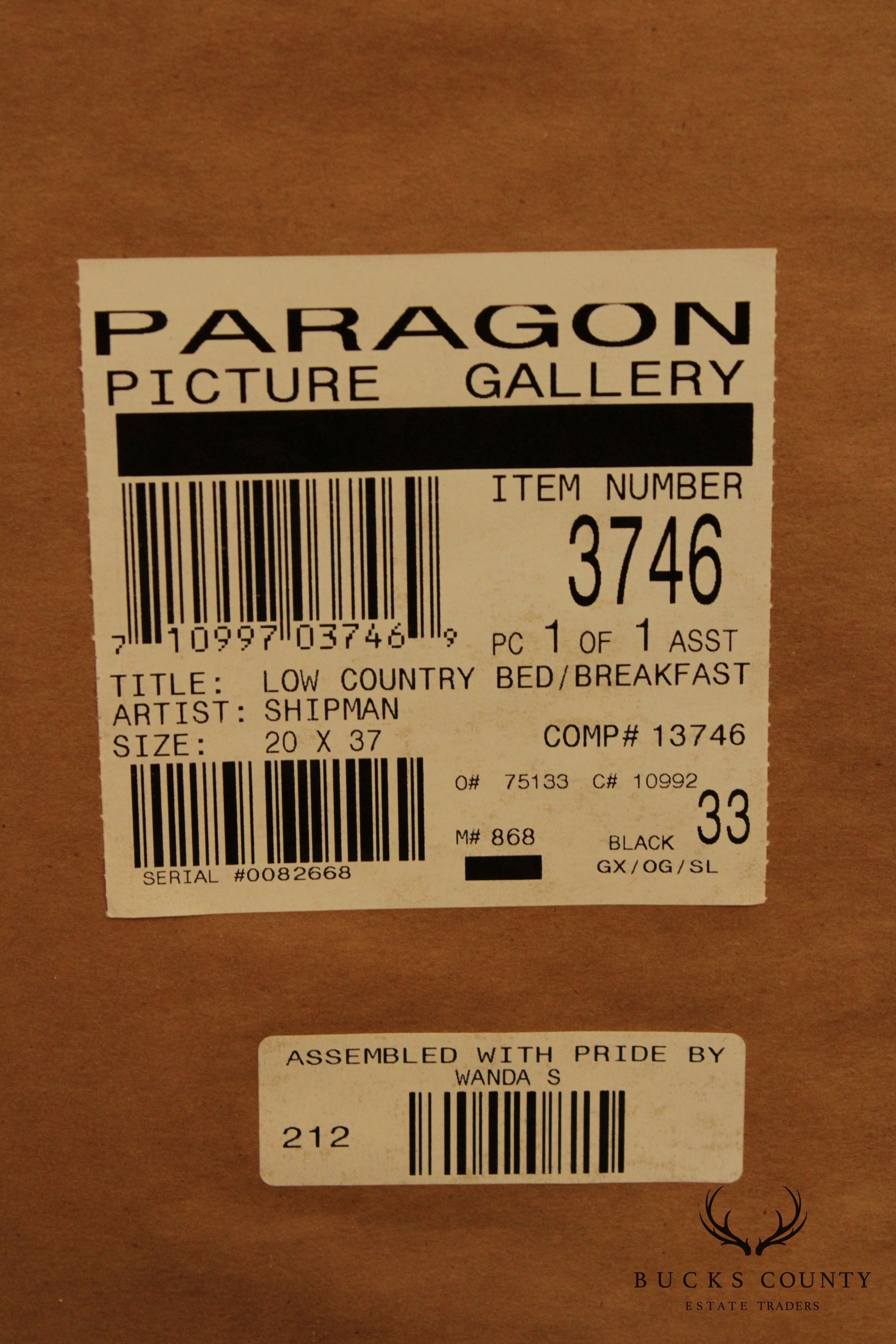 'Low Country Bed and Breakfast', Paragon Picture Gallery Print by Barbara Shipman