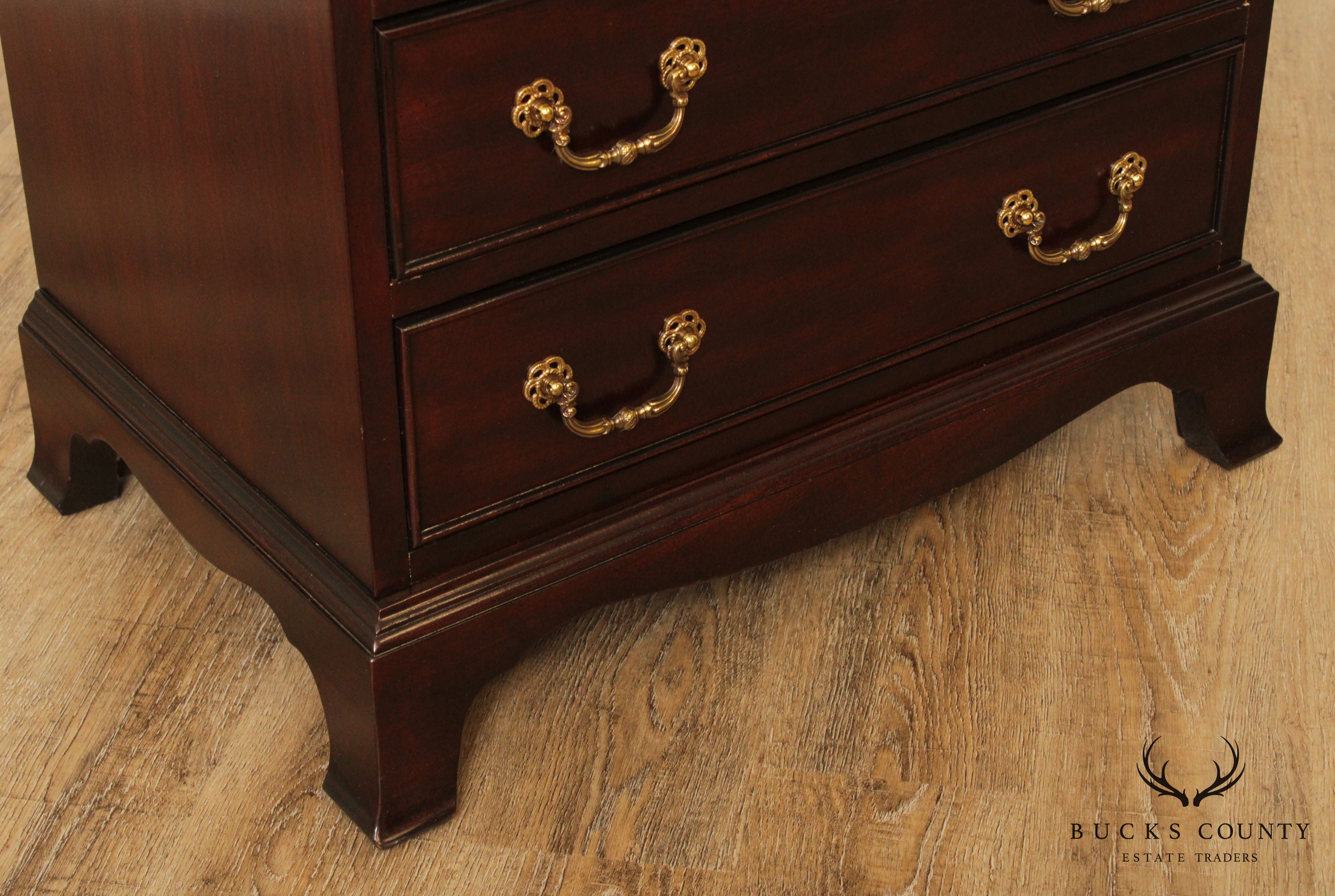 Century Chippendale Style Tall Chest of Drawers