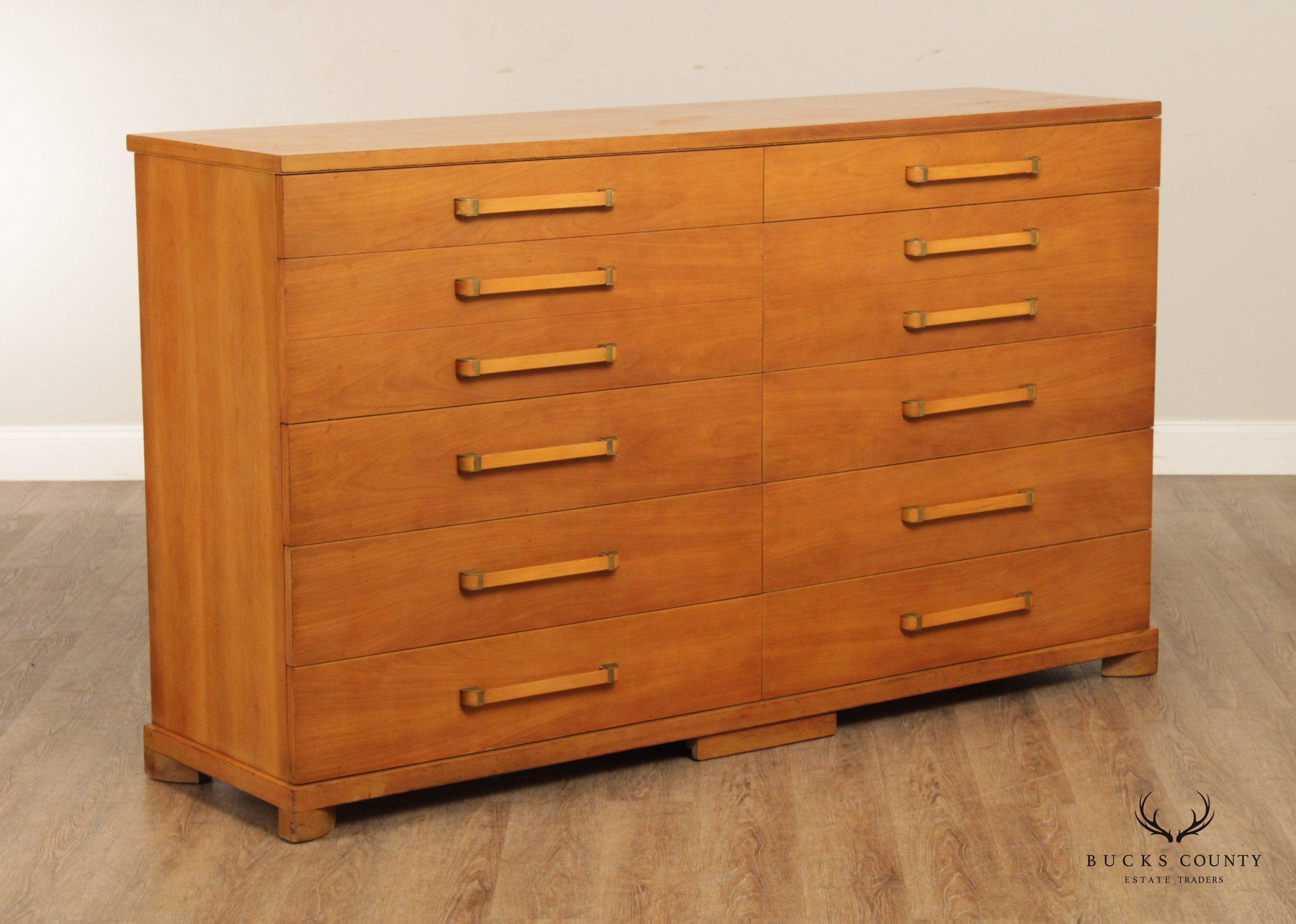 John Widdicomb Mid Century Modern Large 10 Drawer Dresser