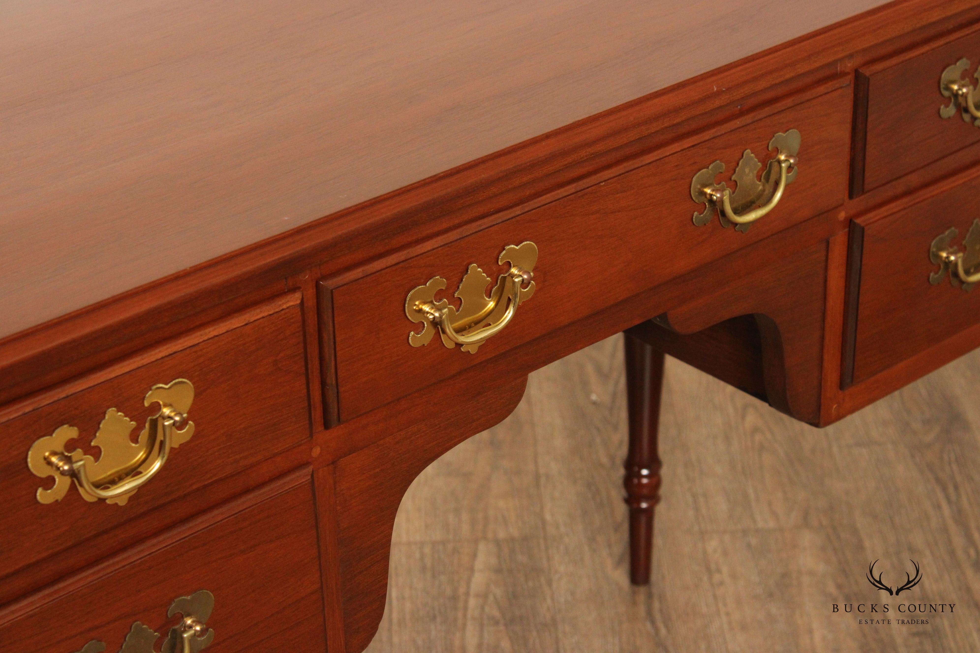 Sheraton Style Custom Quality Cherry Writing Desk