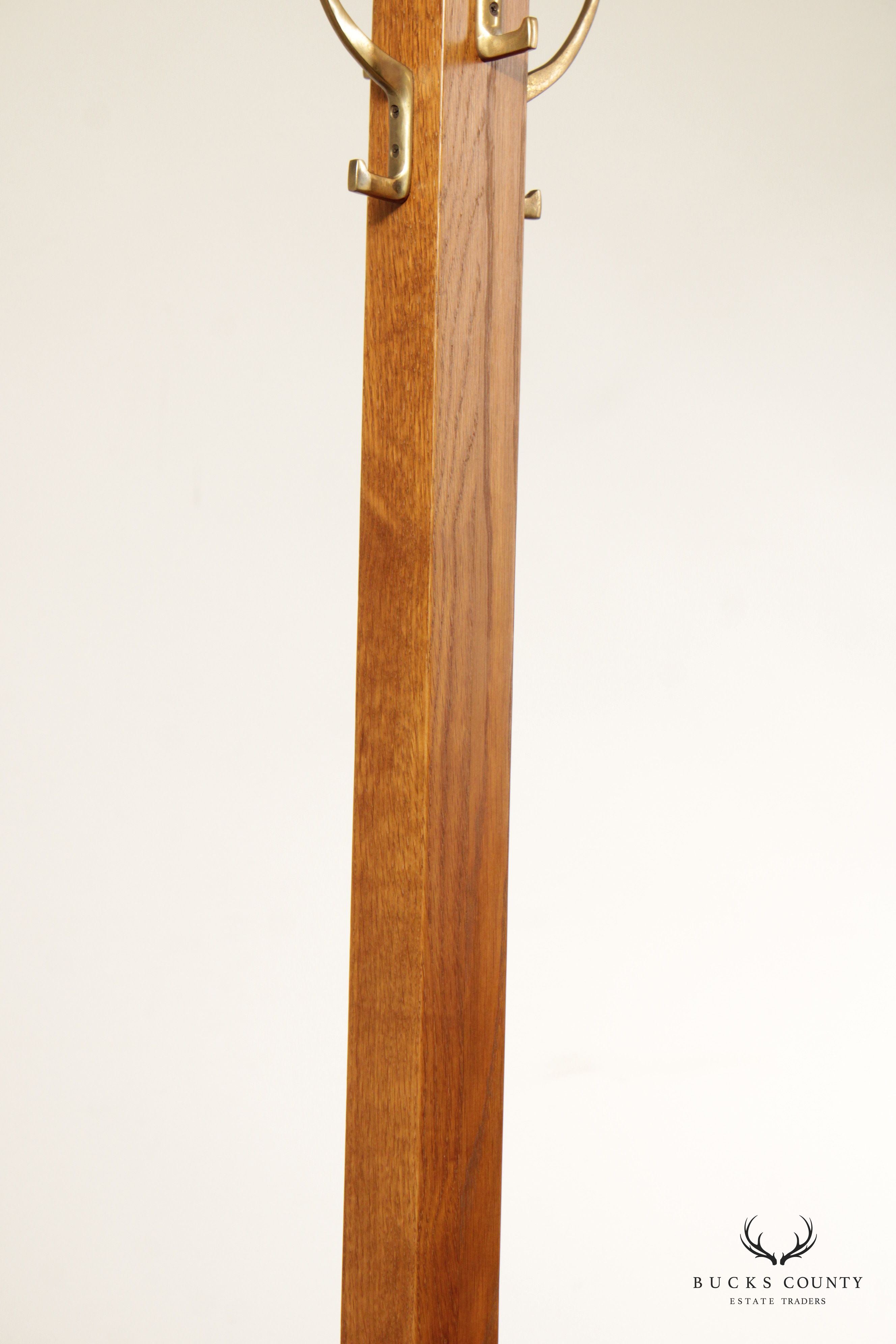 Stickley Mission Collection Oak Single Costumer Coat or Hat Rack