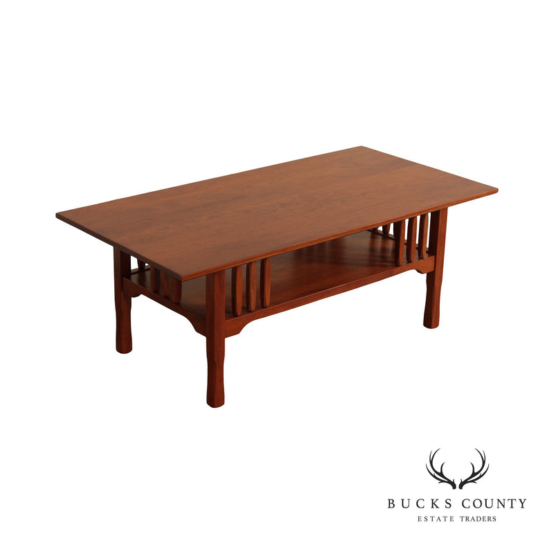 Hunt Country Furniture Cherry 2-Tier Coffee Table